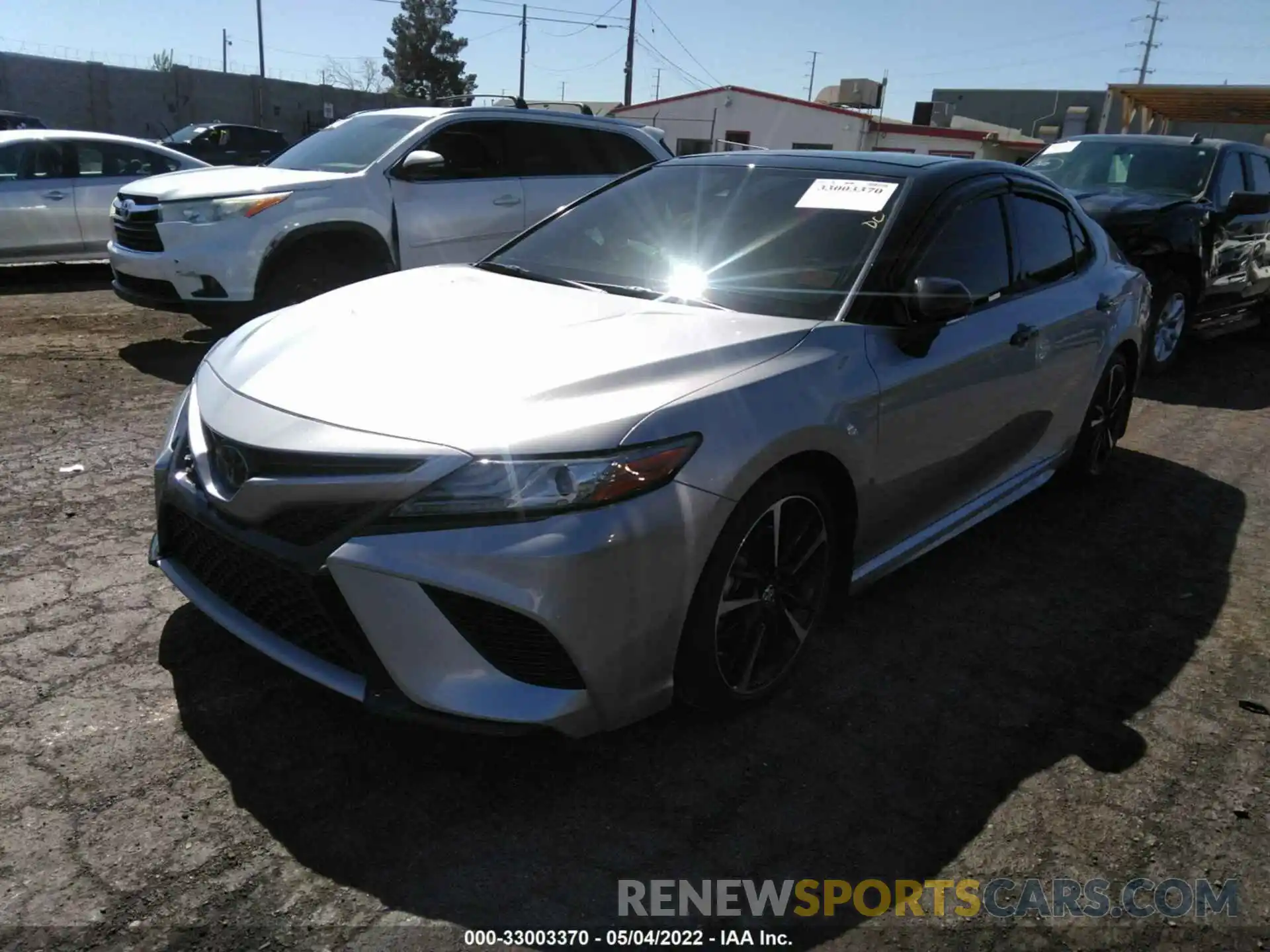 2 Photograph of a damaged car 4T1B61HK1KU297905 TOYOTA CAMRY 2019