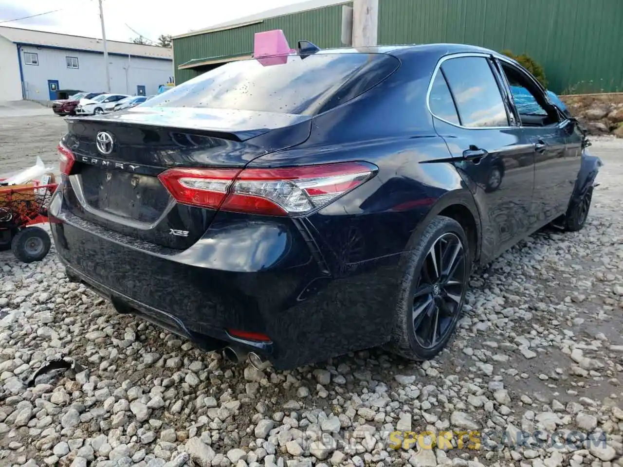 4 Photograph of a damaged car 4T1B61HK1KU300009 TOYOTA CAMRY 2019