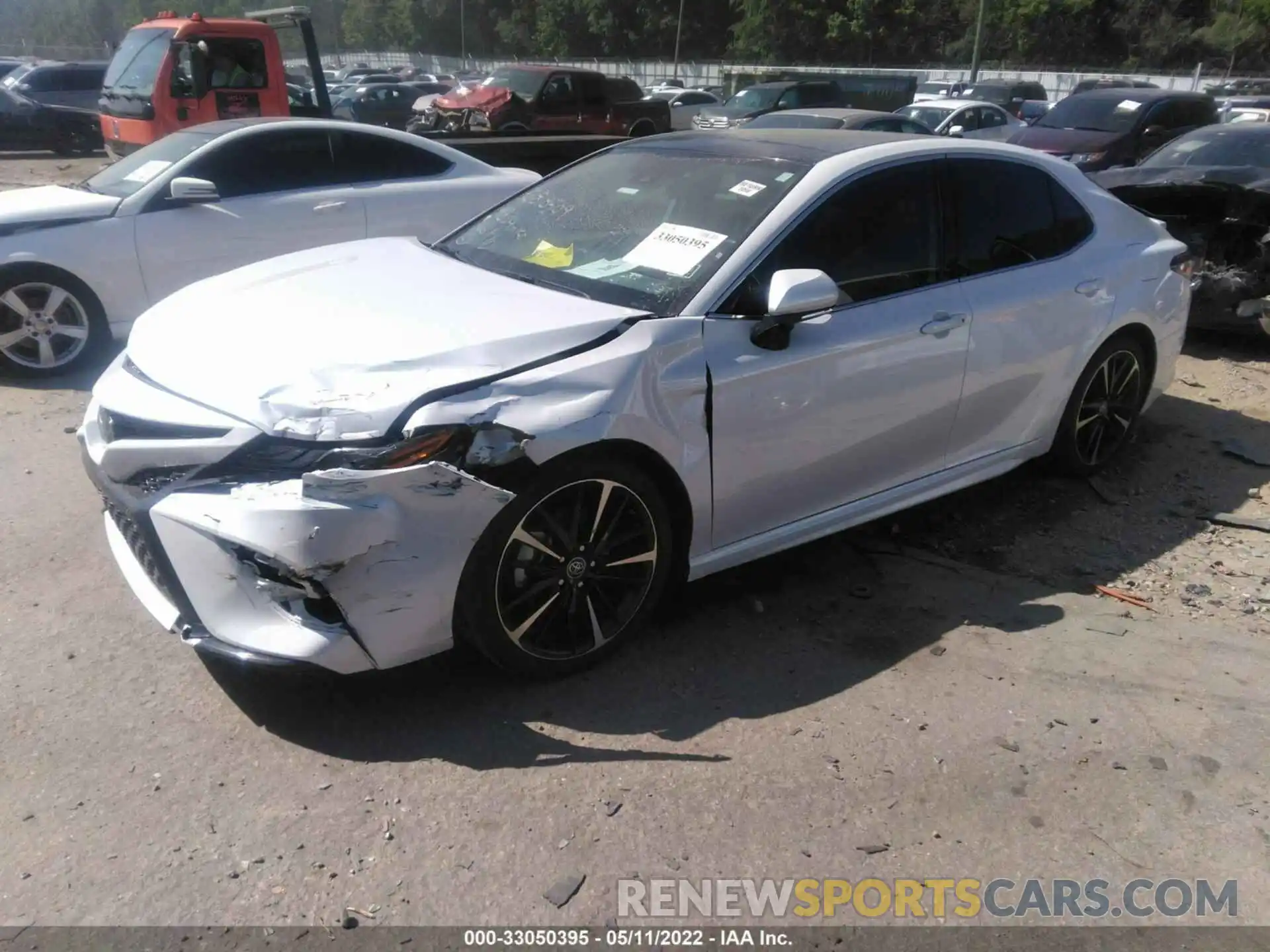 2 Photograph of a damaged car 4T1B61HK1KU697124 TOYOTA CAMRY 2019