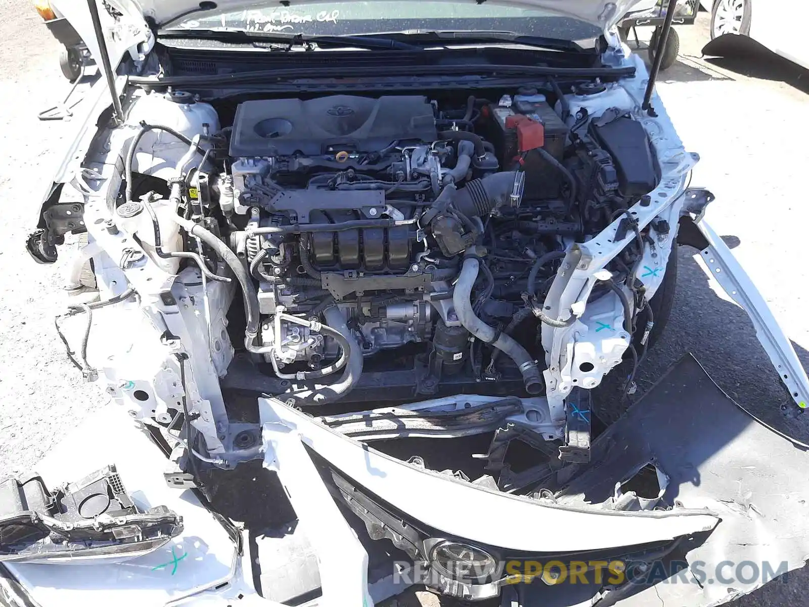 7 Photograph of a damaged car 4T1B61HK1KU712253 TOYOTA CAMRY 2019