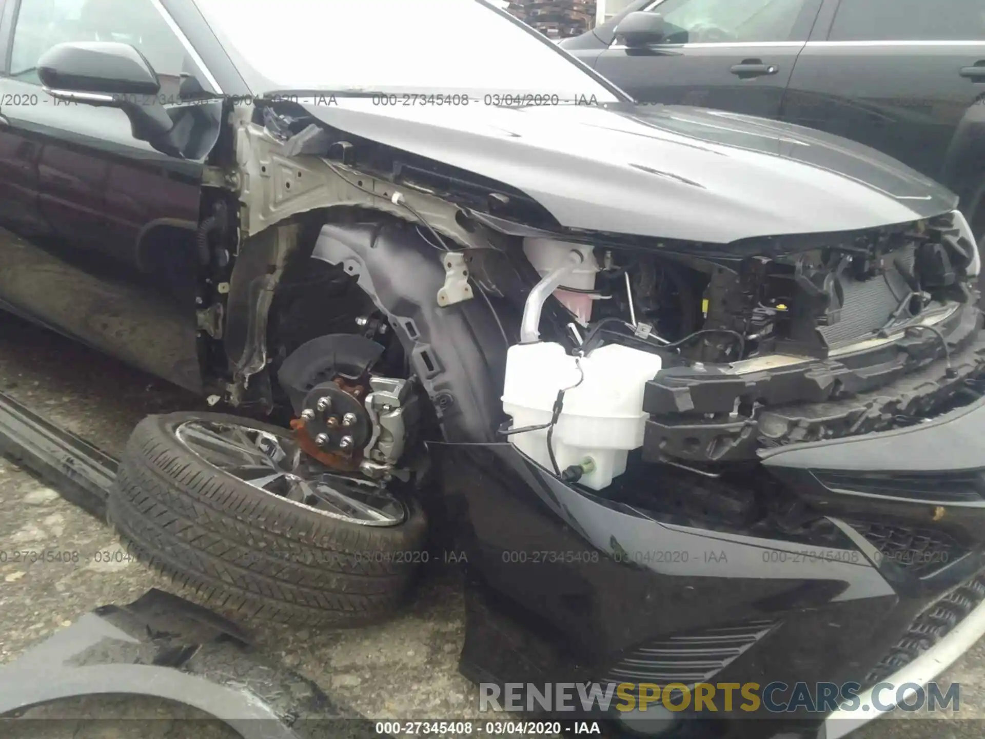 6 Photograph of a damaged car 4T1B61HK1KU735693 TOYOTA CAMRY 2019