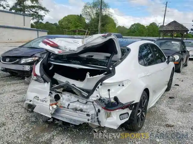 4 Photograph of a damaged car 4T1B61HK1KU744152 TOYOTA CAMRY 2019