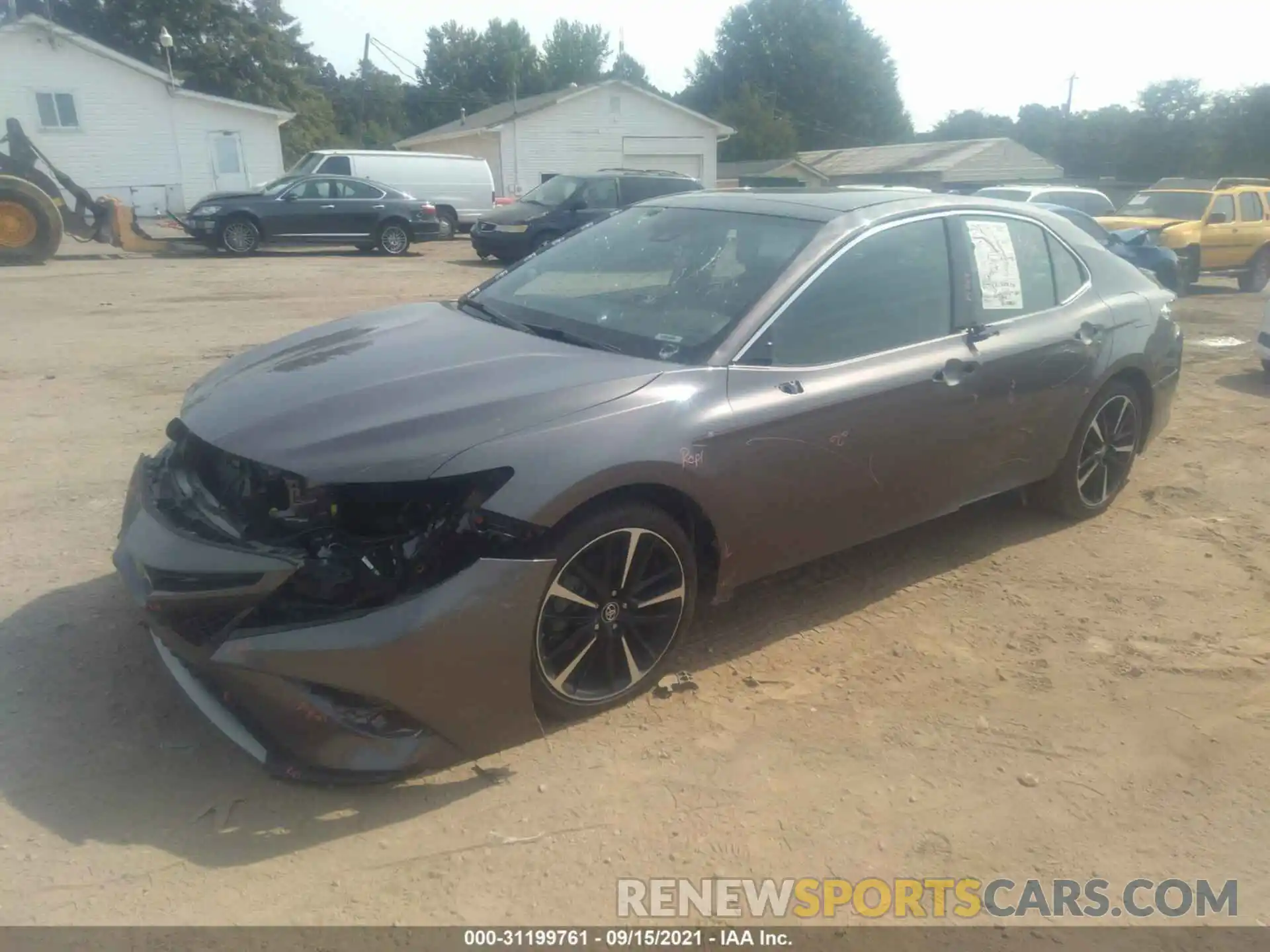 2 Photograph of a damaged car 4T1B61HK1KU772632 TOYOTA CAMRY 2019