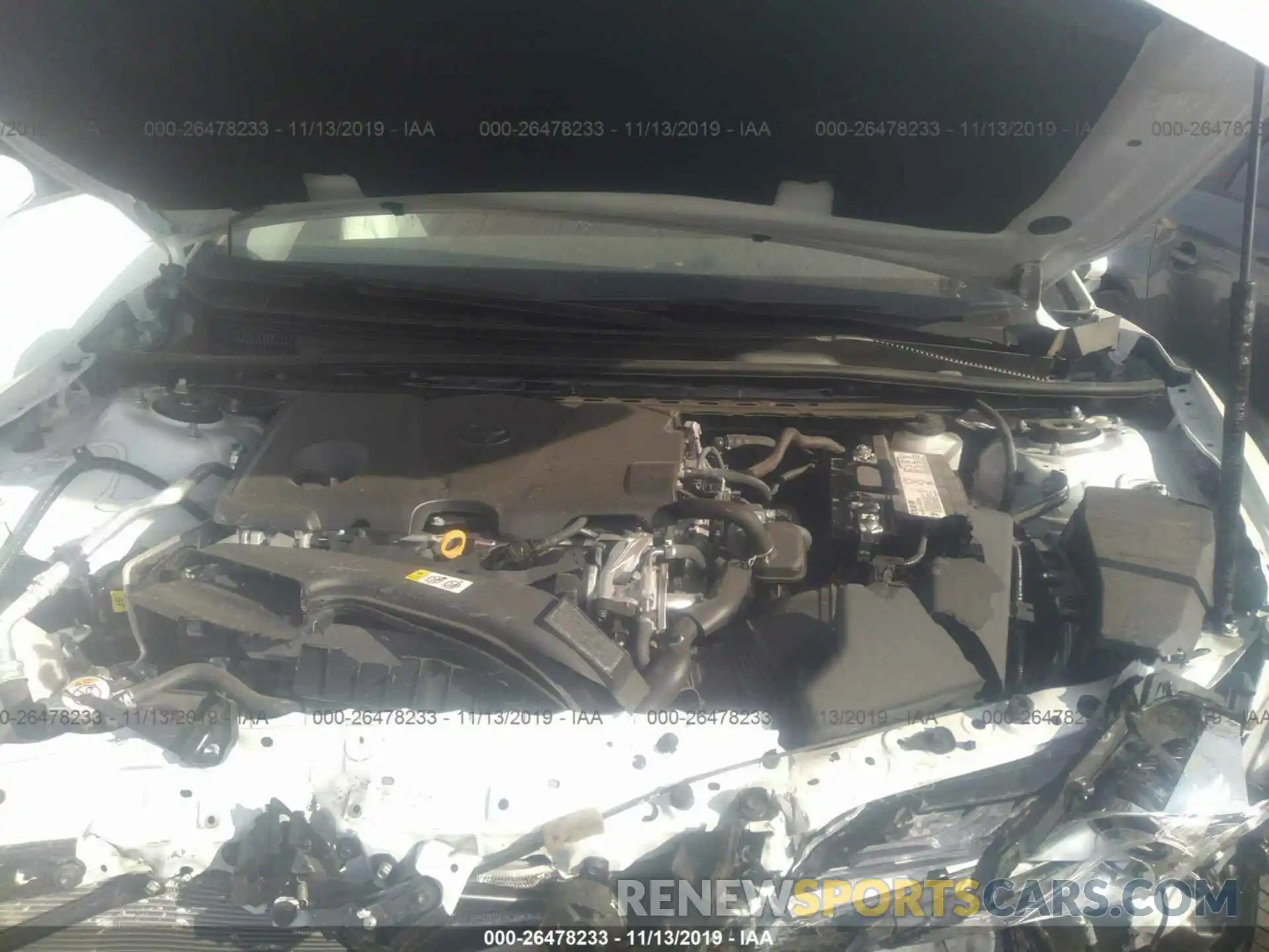 10 Photograph of a damaged car 4T1B61HK1KU782531 TOYOTA CAMRY 2019