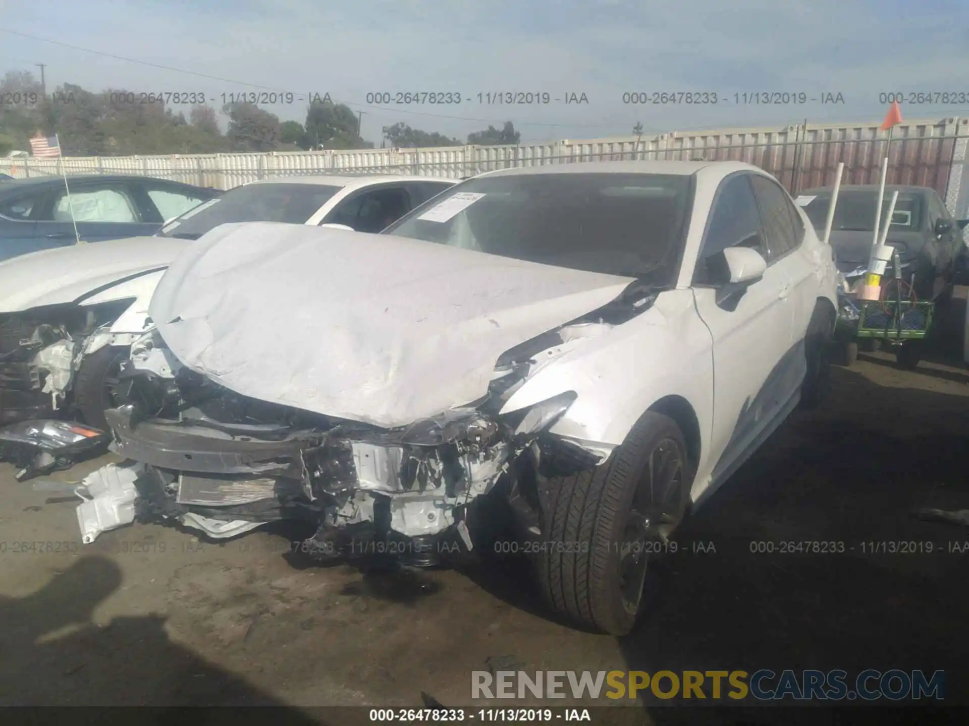 6 Photograph of a damaged car 4T1B61HK1KU782531 TOYOTA CAMRY 2019