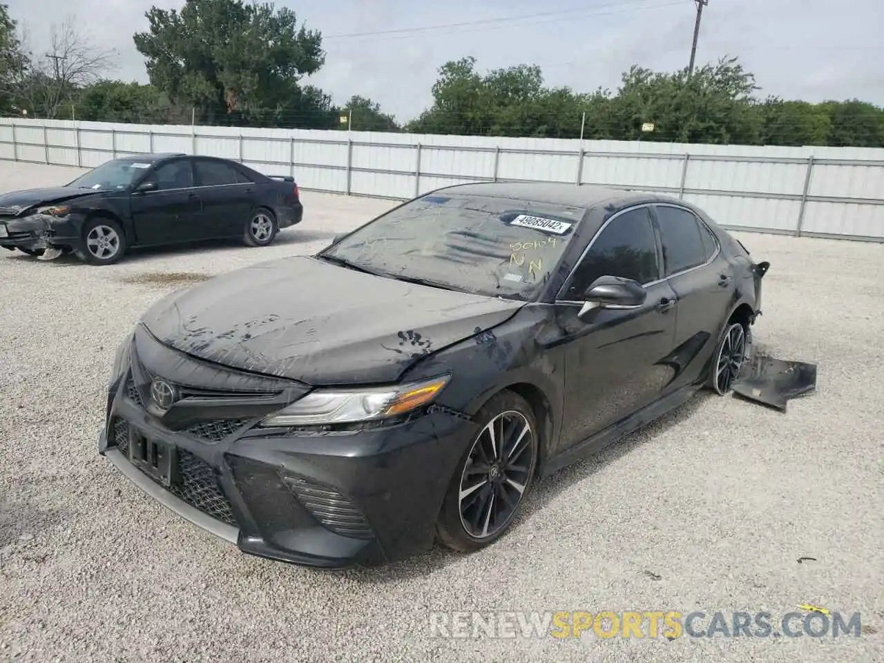 2 Photograph of a damaged car 4T1B61HK1KU790841 TOYOTA CAMRY 2019