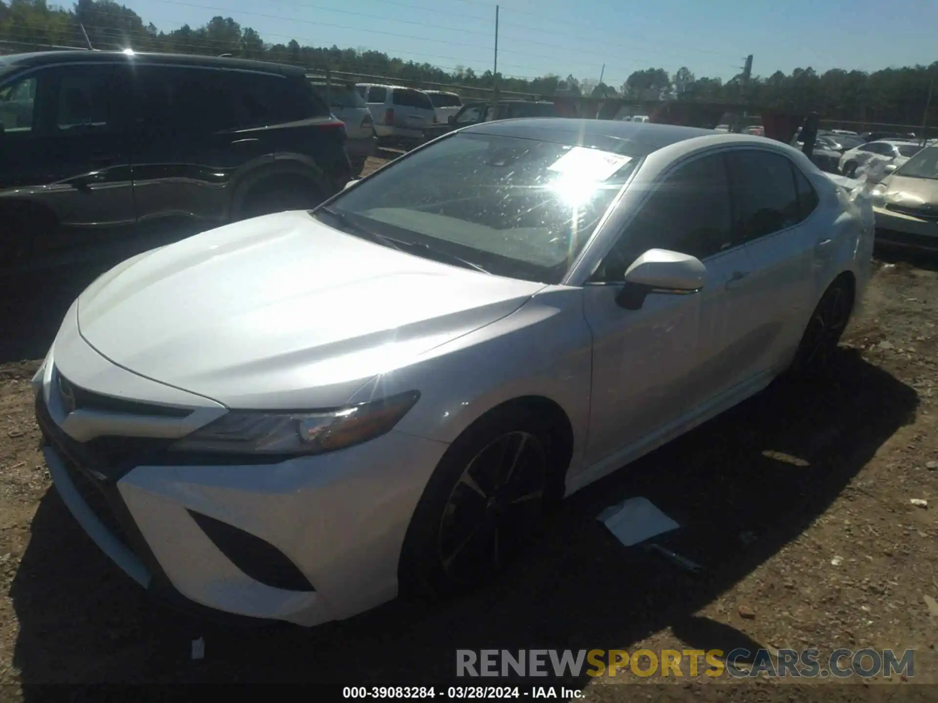 2 Photograph of a damaged car 4T1B61HK1KU791228 TOYOTA CAMRY 2019