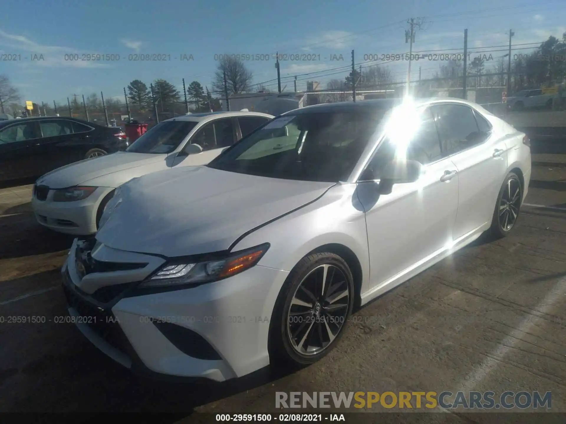 2 Photograph of a damaged car 4T1B61HK1KU797417 TOYOTA CAMRY 2019