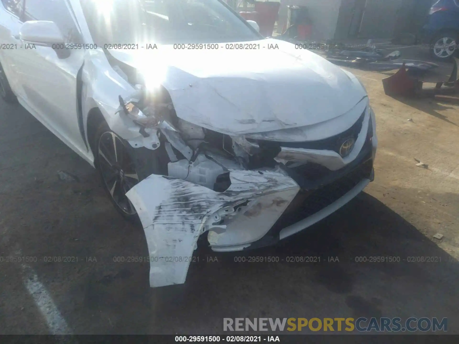 6 Photograph of a damaged car 4T1B61HK1KU797417 TOYOTA CAMRY 2019