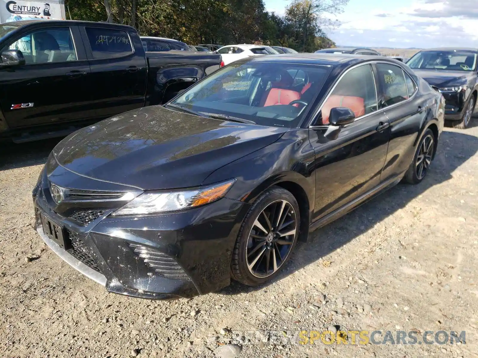 2 Photograph of a damaged car 4T1B61HK1KU811428 TOYOTA CAMRY 2019