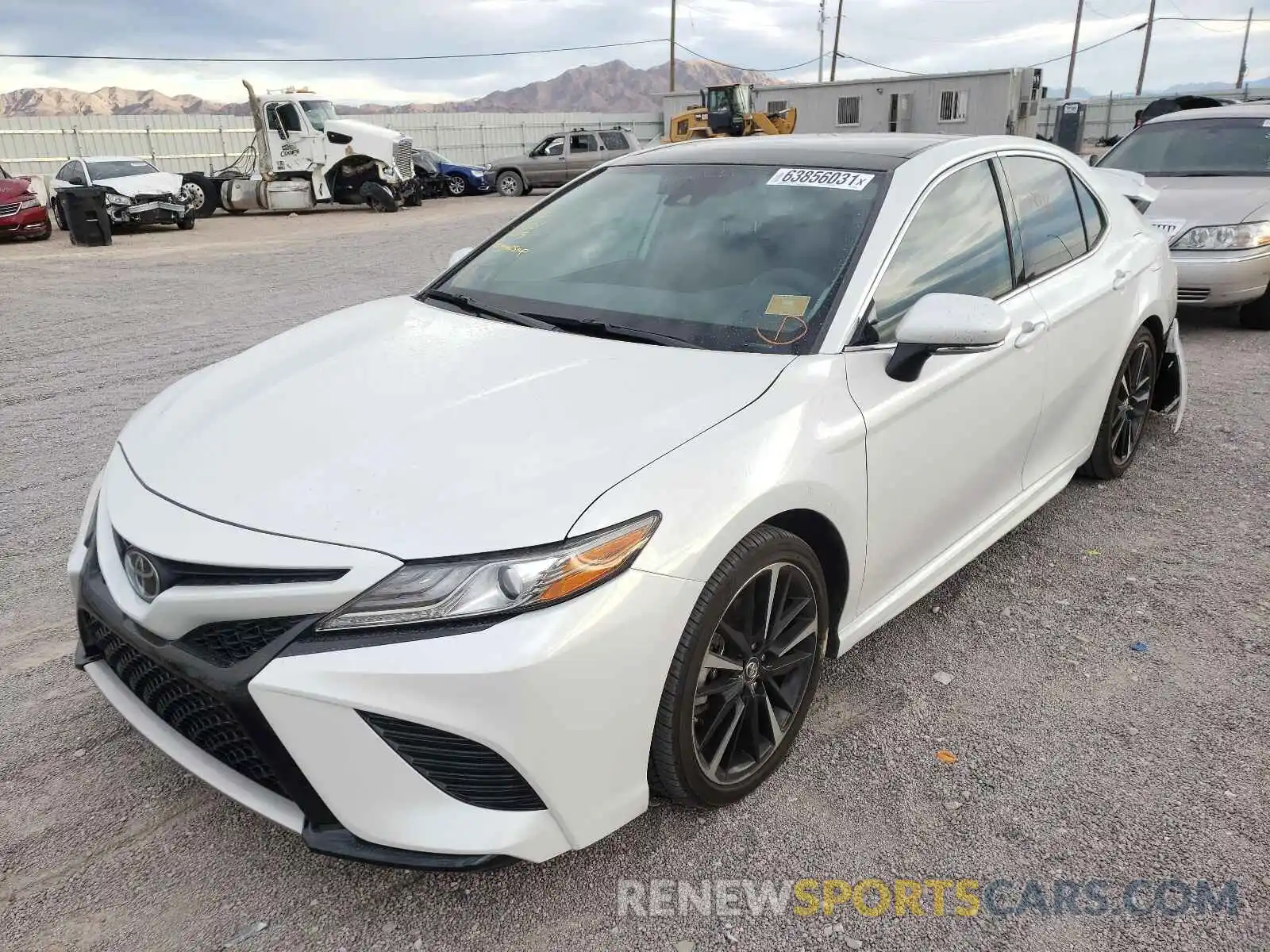 2 Photograph of a damaged car 4T1B61HK1KU856479 TOYOTA CAMRY 2019