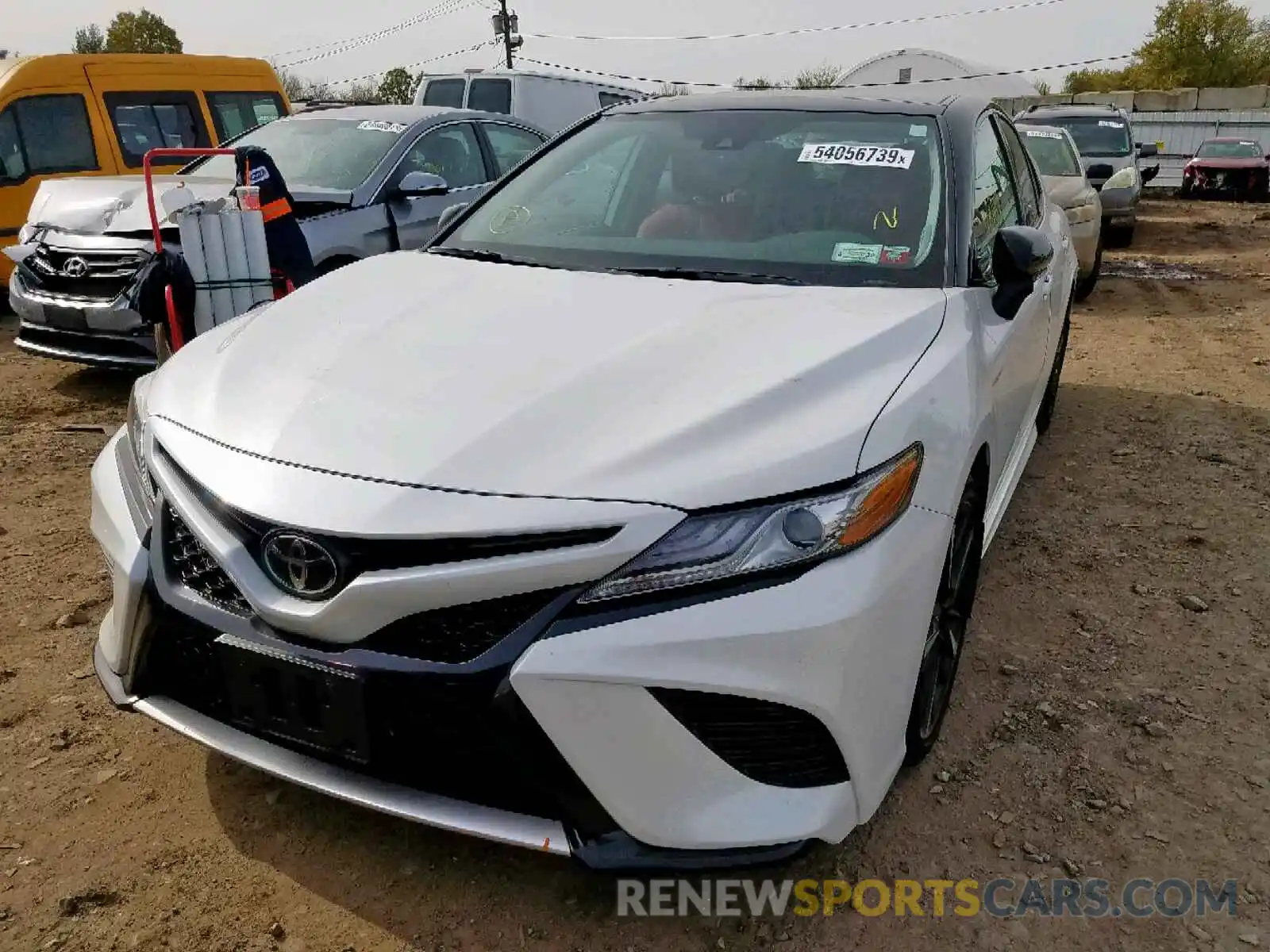 2 Photograph of a damaged car 4T1B61HK2KU160360 TOYOTA CAMRY 2019