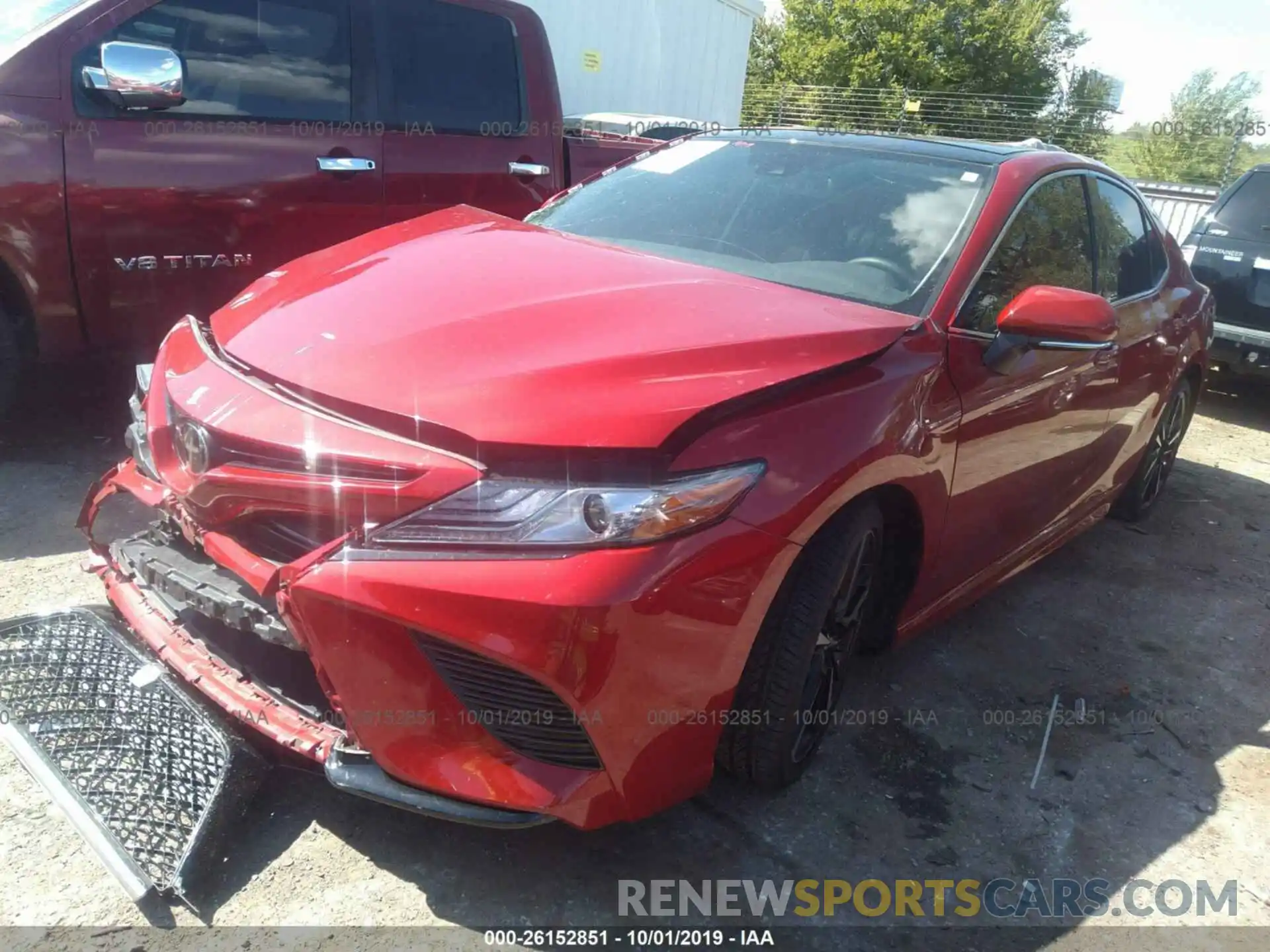 2 Photograph of a damaged car 4T1B61HK2KU169107 TOYOTA CAMRY 2019