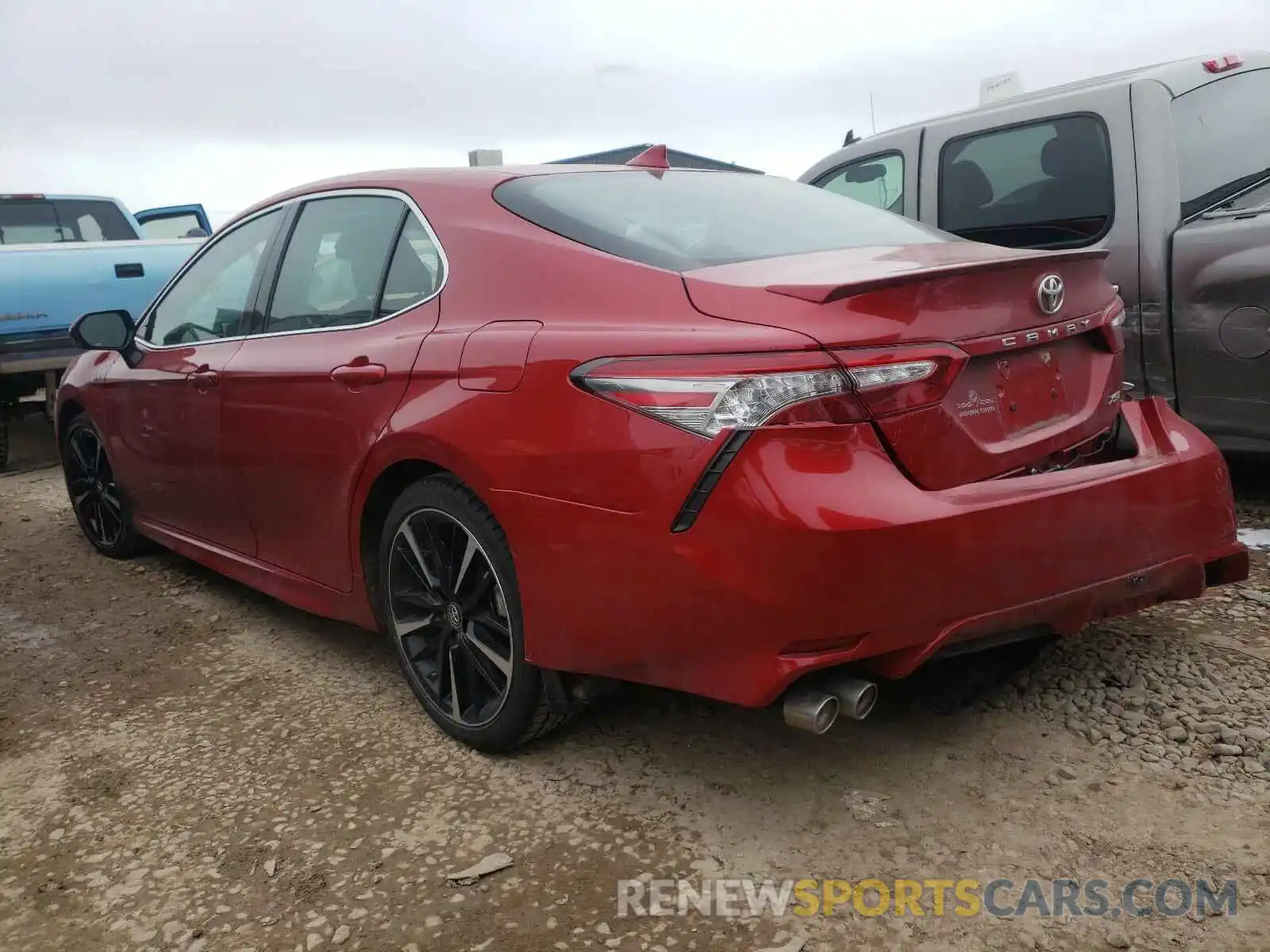 3 Photograph of a damaged car 4T1B61HK2KU173044 TOYOTA CAMRY 2019