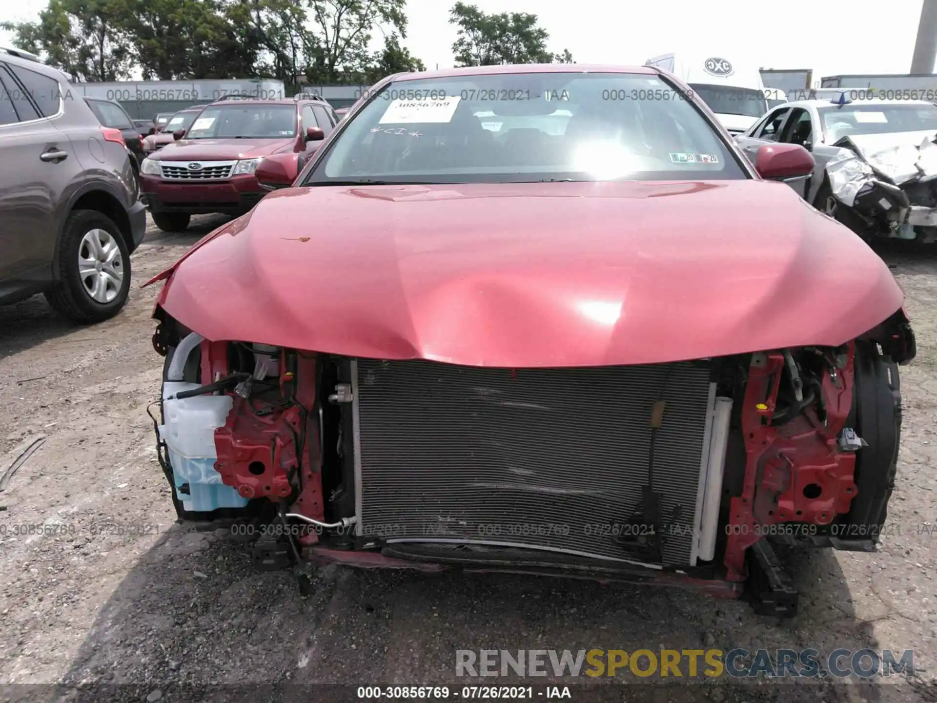 6 Photograph of a damaged car 4T1B61HK2KU194914 TOYOTA CAMRY 2019