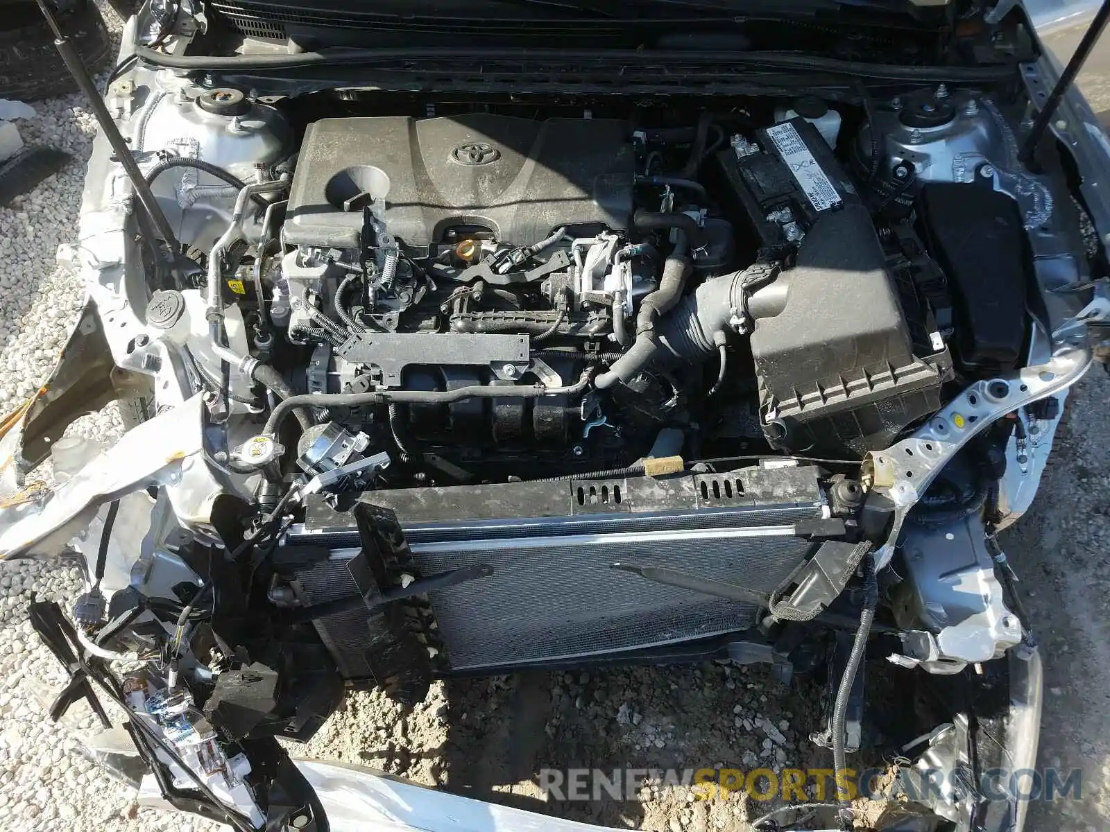 7 Photograph of a damaged car 4T1B61HK2KU206043 TOYOTA CAMRY 2019