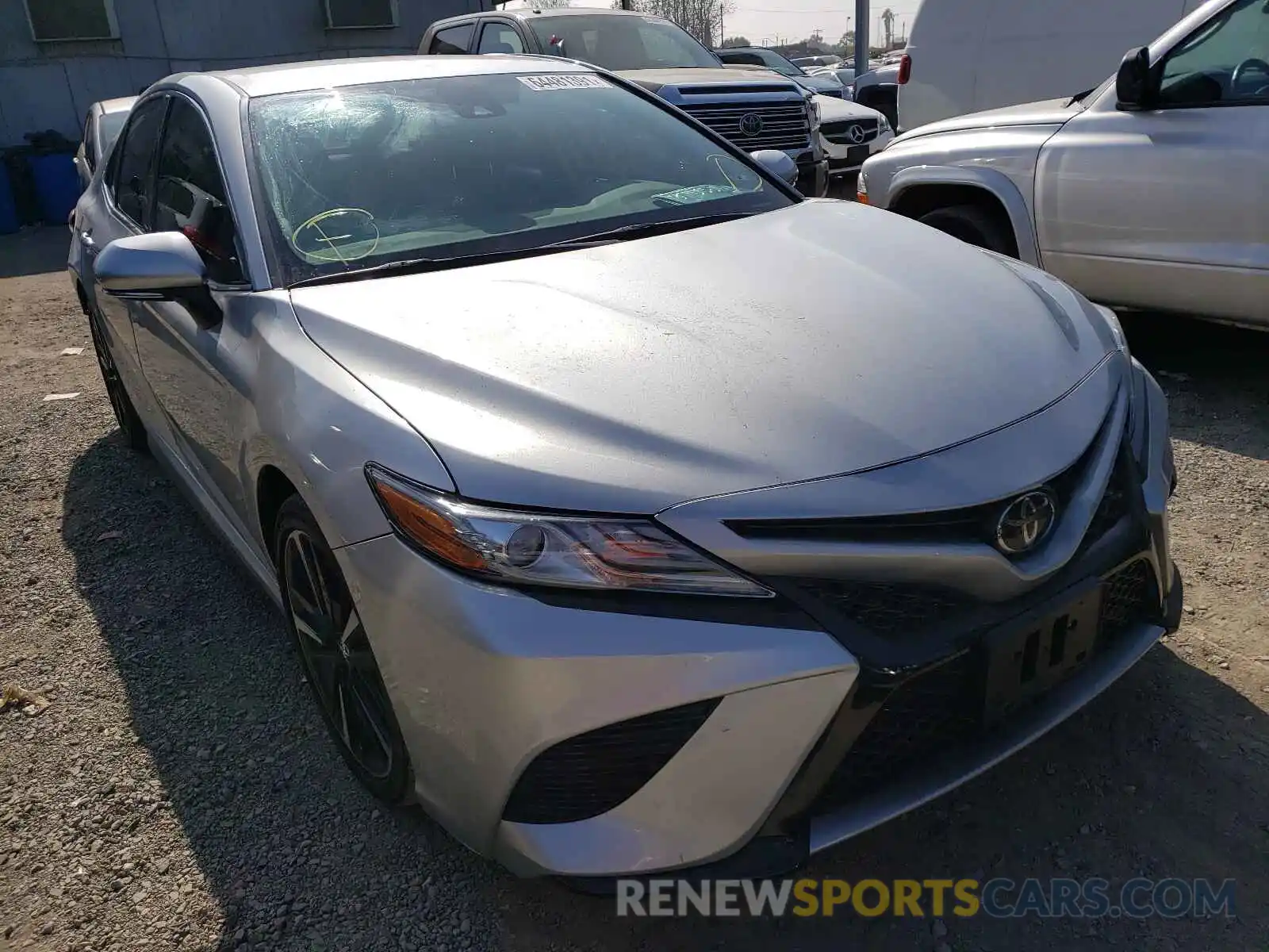 1 Photograph of a damaged car 4T1B61HK2KU211968 TOYOTA CAMRY 2019