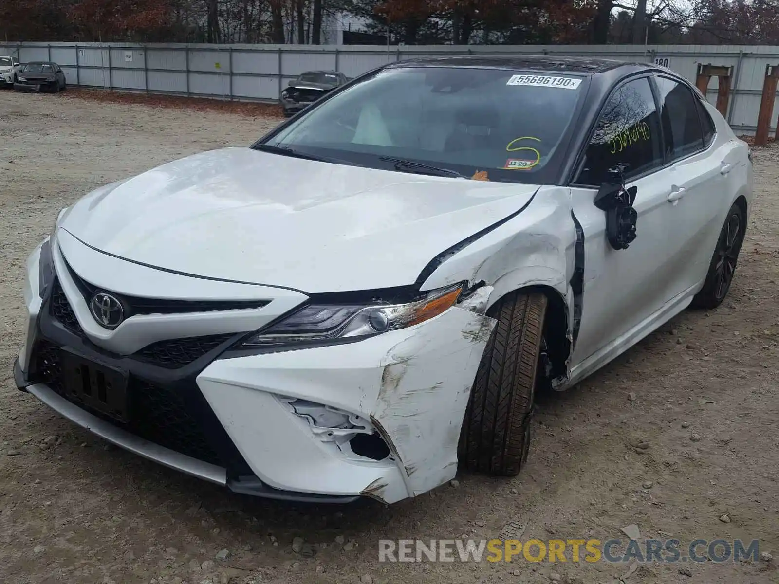 2 Photograph of a damaged car 4T1B61HK2KU215437 TOYOTA CAMRY 2019