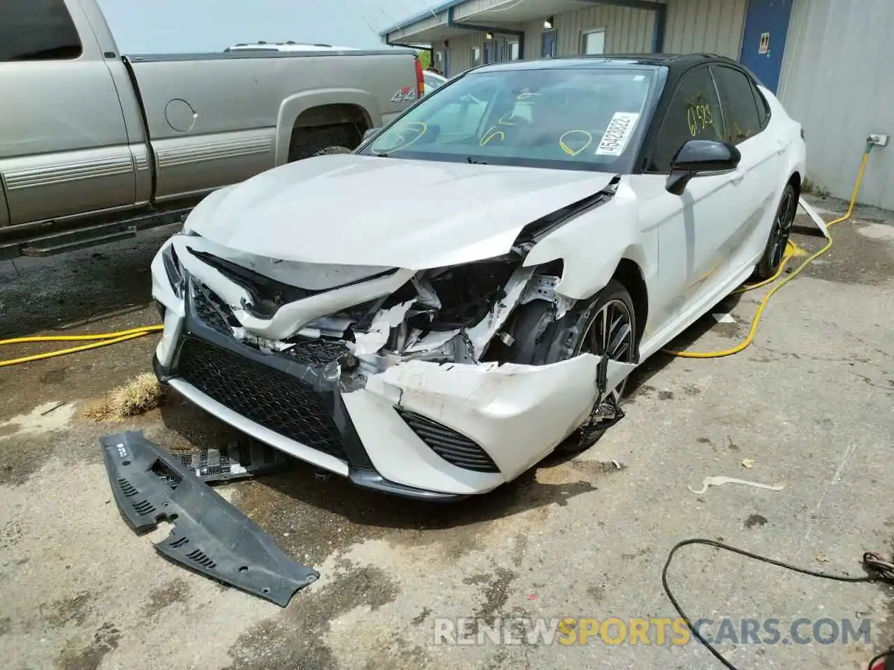 2 Photograph of a damaged car 4T1B61HK2KU217799 TOYOTA CAMRY 2019