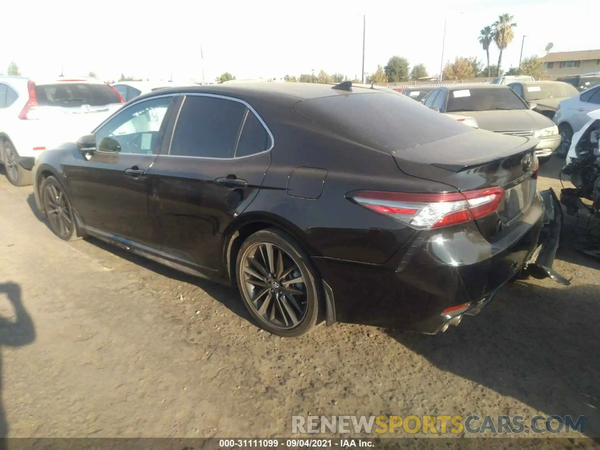 3 Photograph of a damaged car 4T1B61HK2KU219956 TOYOTA CAMRY 2019