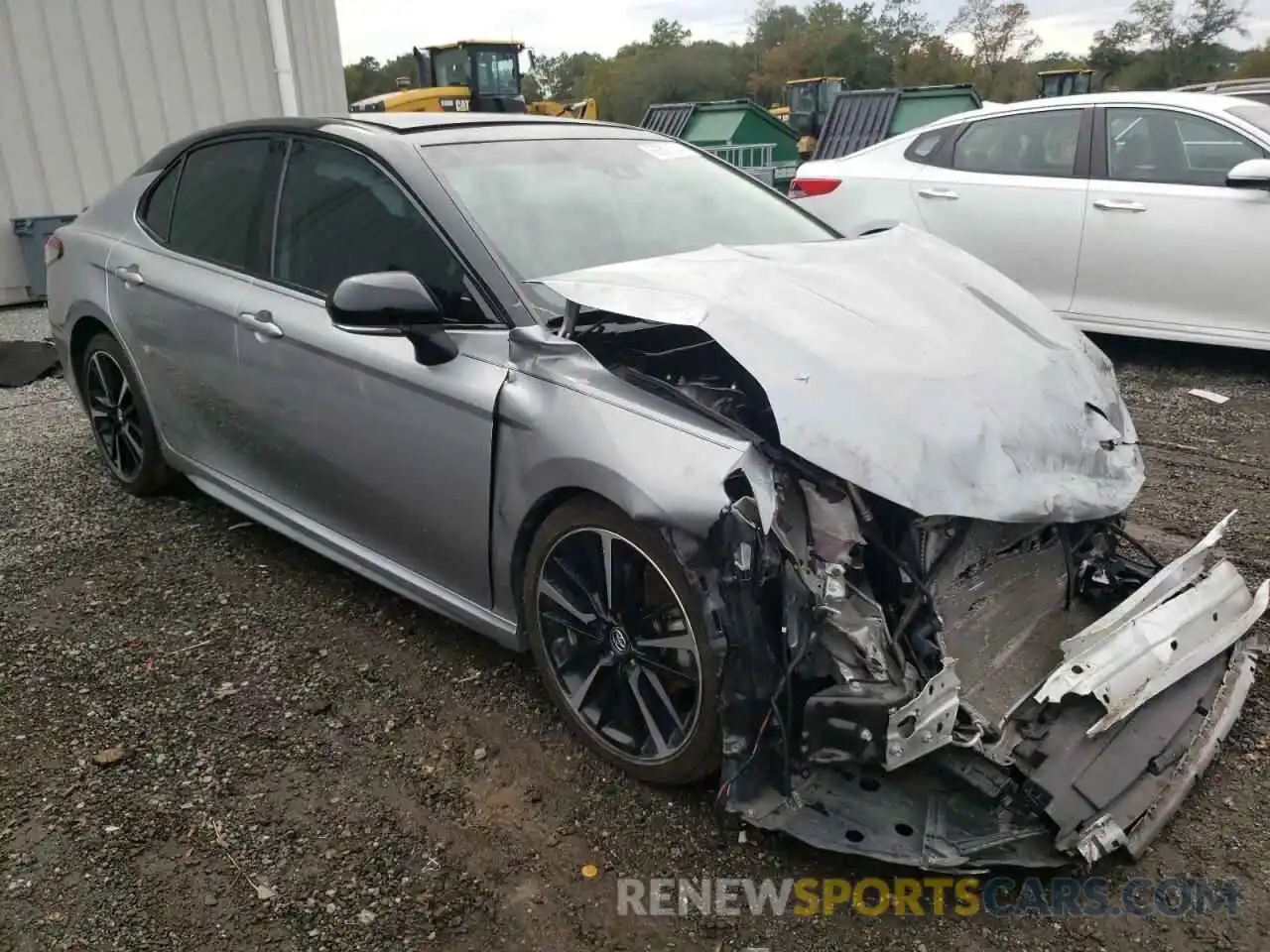 1 Photograph of a damaged car 4T1B61HK2KU231525 TOYOTA CAMRY 2019