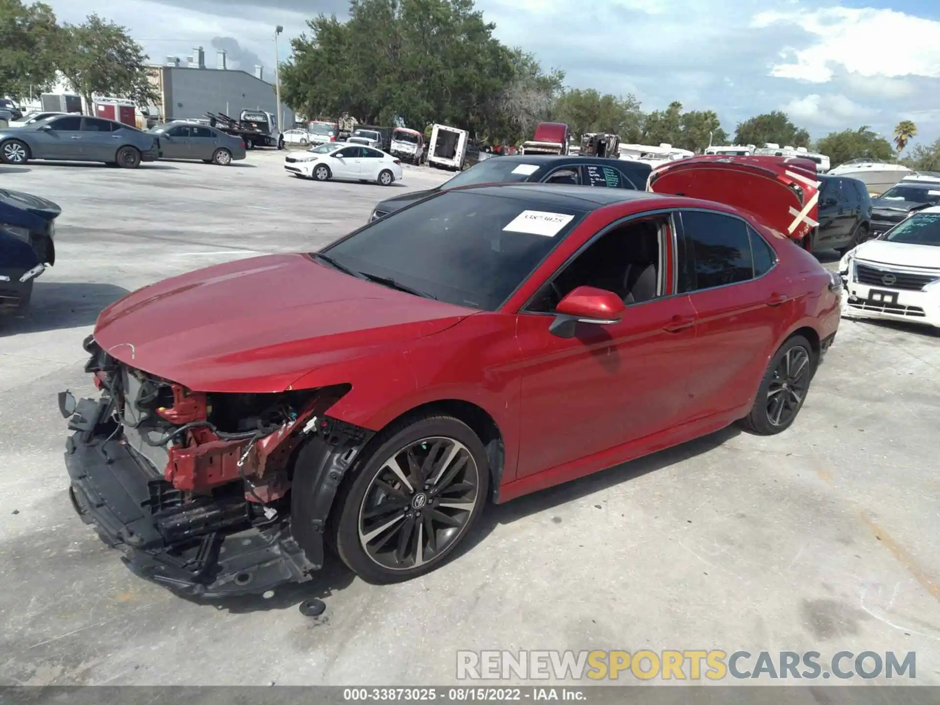 2 Photograph of a damaged car 4T1B61HK2KU238913 TOYOTA CAMRY 2019