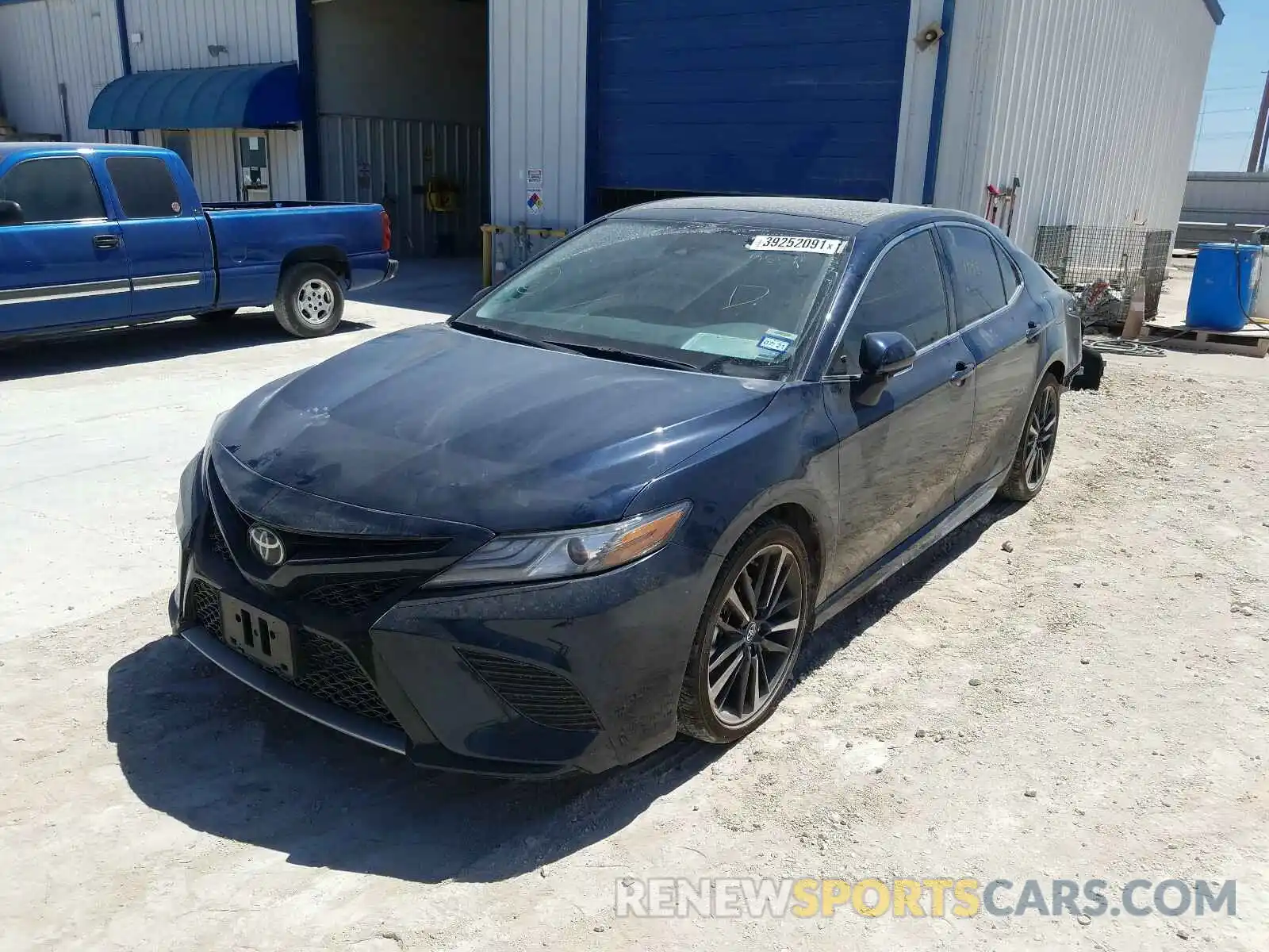 2 Photograph of a damaged car 4T1B61HK2KU247434 TOYOTA CAMRY 2019