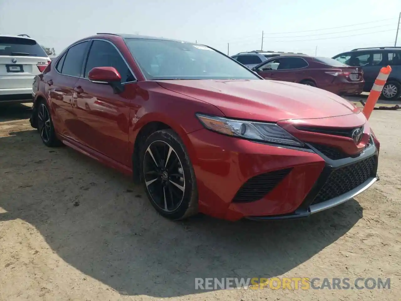 1 Photograph of a damaged car 4T1B61HK2KU250351 TOYOTA CAMRY 2019