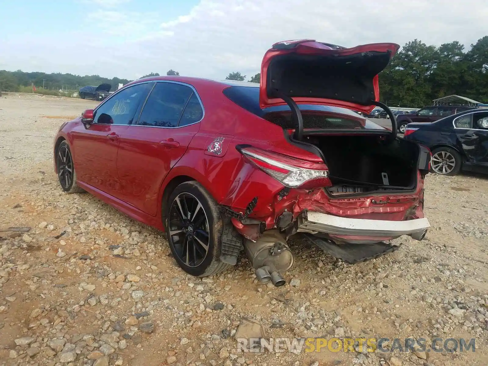 3 Photograph of a damaged car 4T1B61HK2KU258806 TOYOTA CAMRY 2019