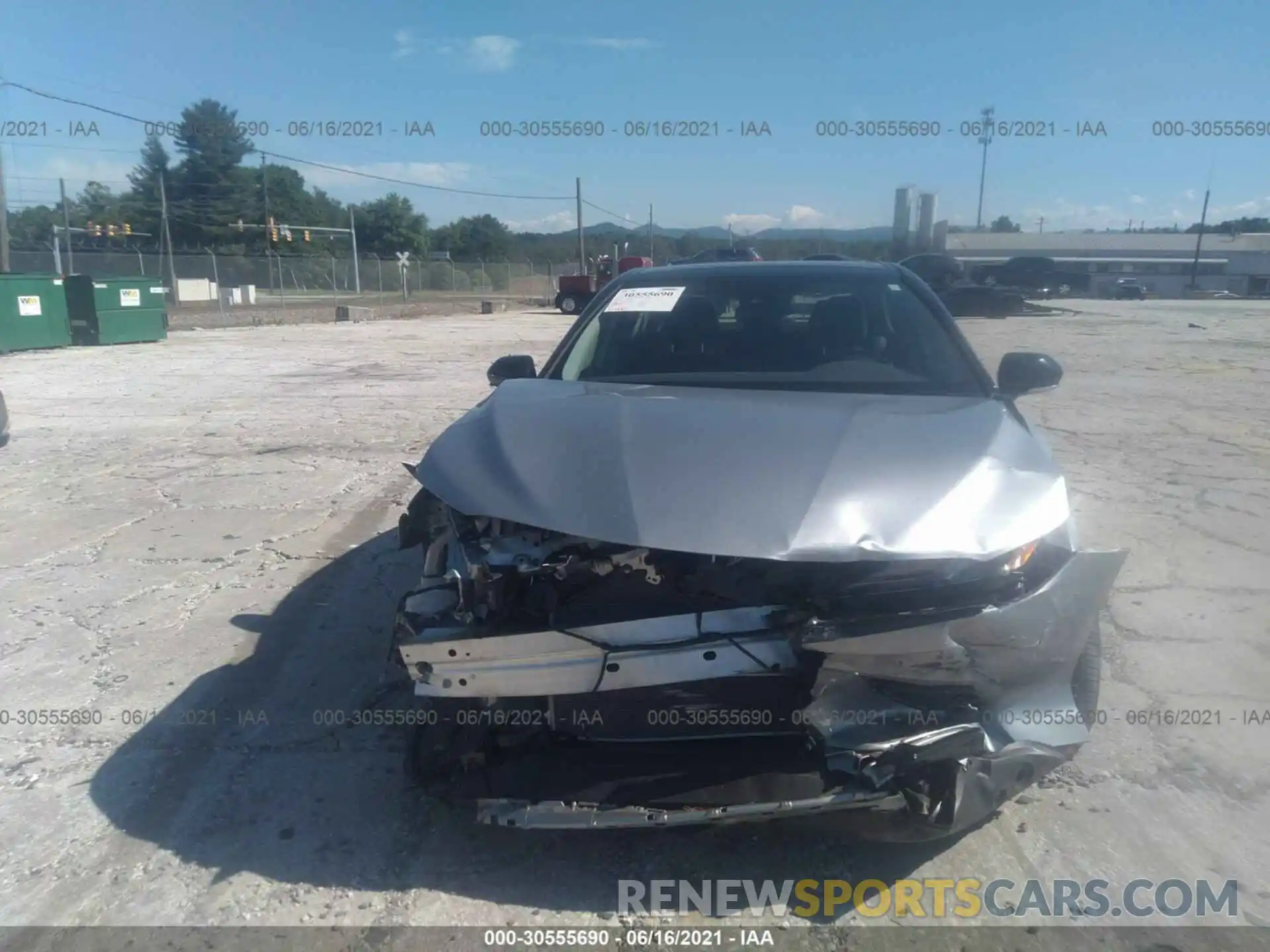 6 Photograph of a damaged car 4T1B61HK2KU262077 TOYOTA CAMRY 2019