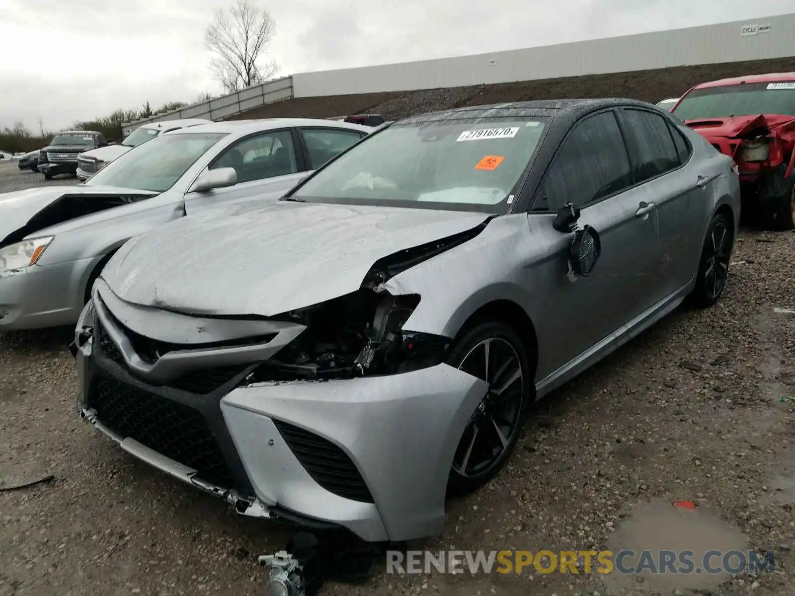 2 Photograph of a damaged car 4T1B61HK2KU286850 TOYOTA CAMRY 2019