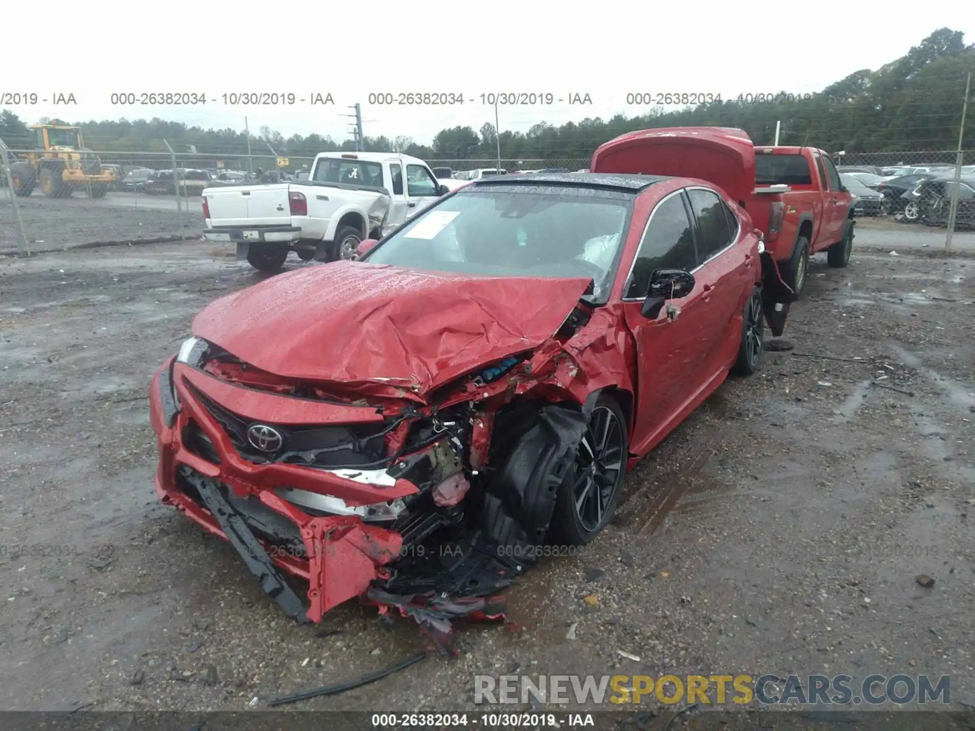 2 Photograph of a damaged car 4T1B61HK2KU294480 TOYOTA CAMRY 2019