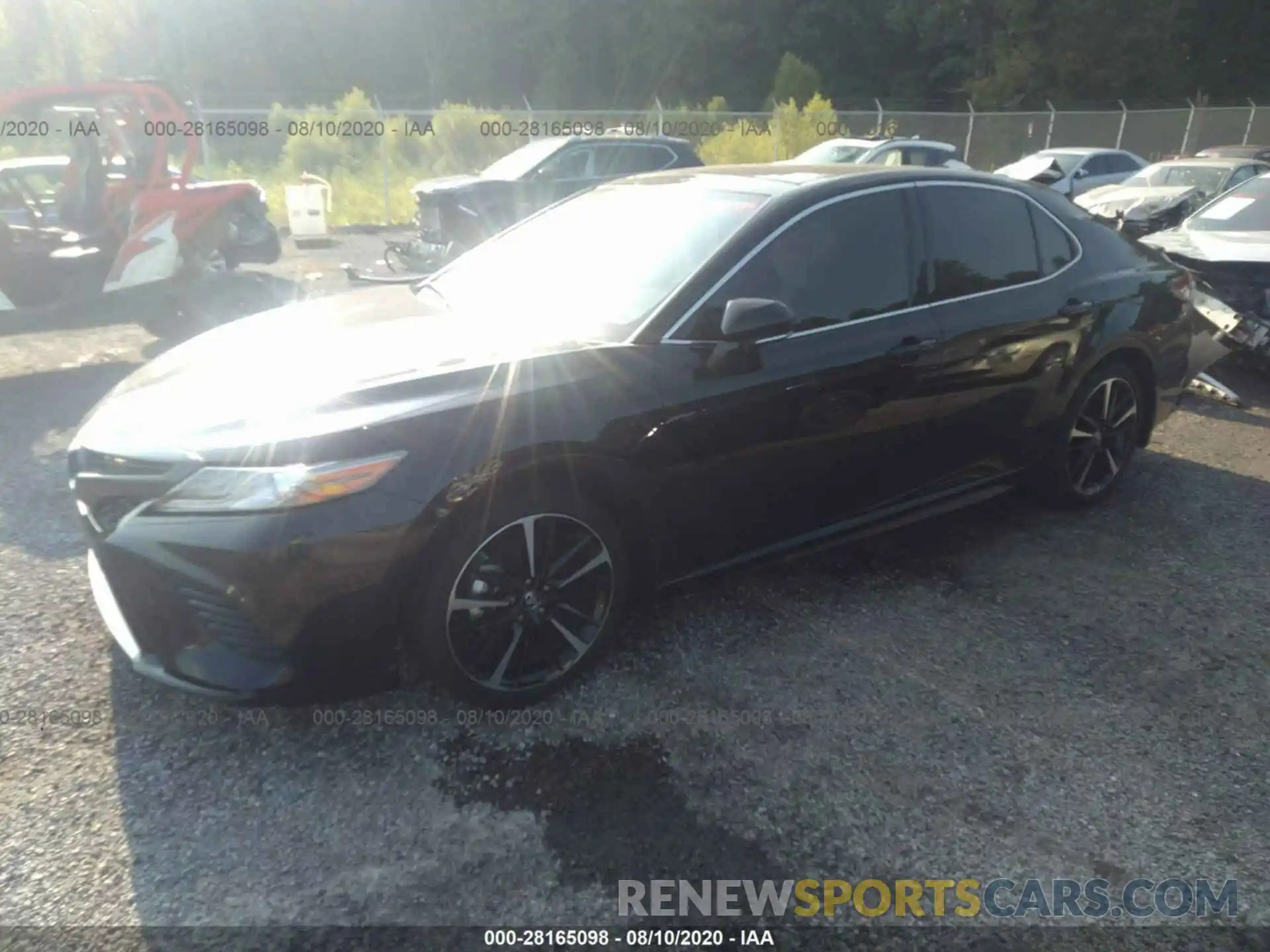 2 Photograph of a damaged car 4T1B61HK2KU295290 TOYOTA CAMRY 2019