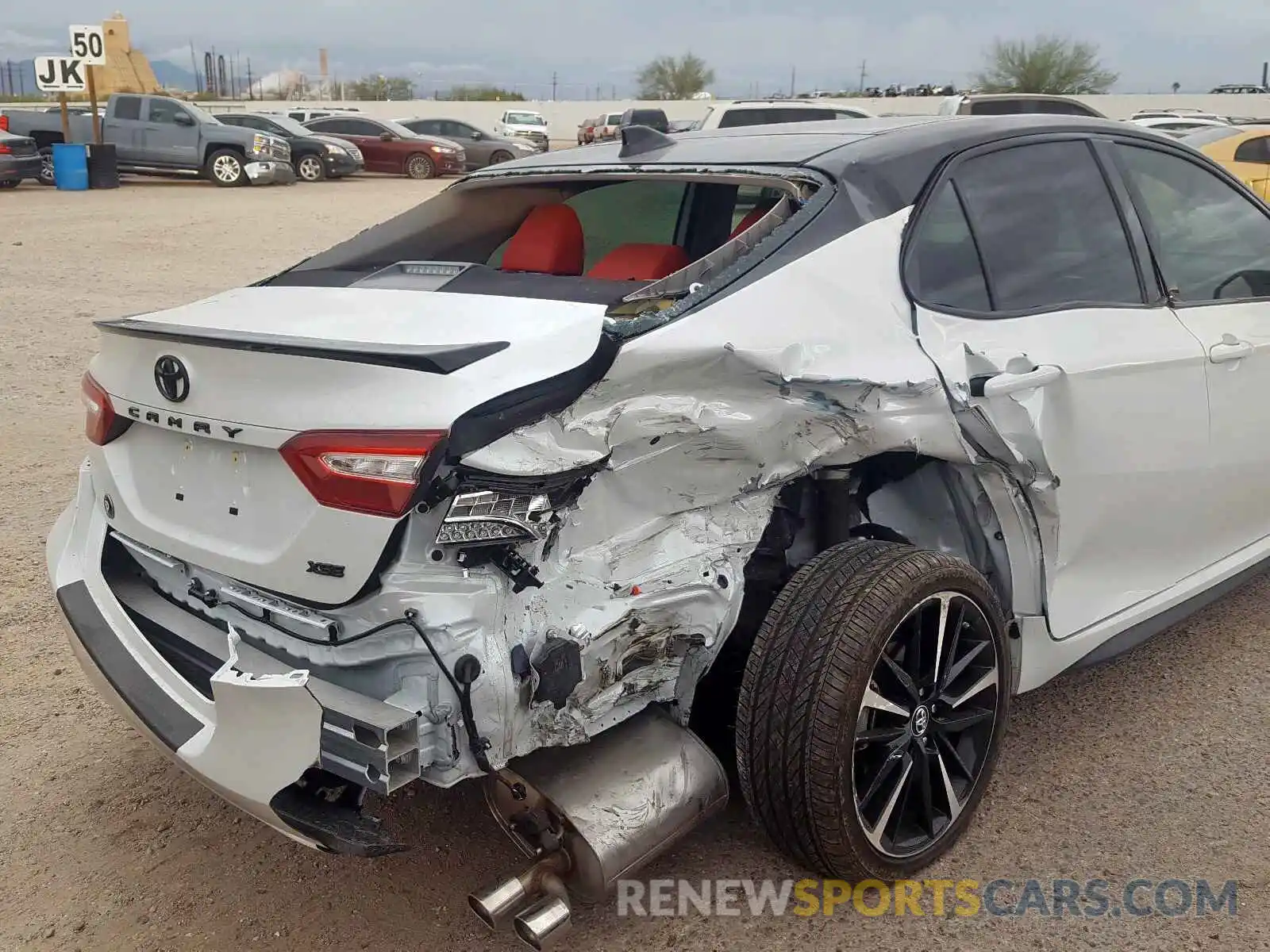 9 Photograph of a damaged car 4T1B61HK2KU299873 TOYOTA CAMRY 2019