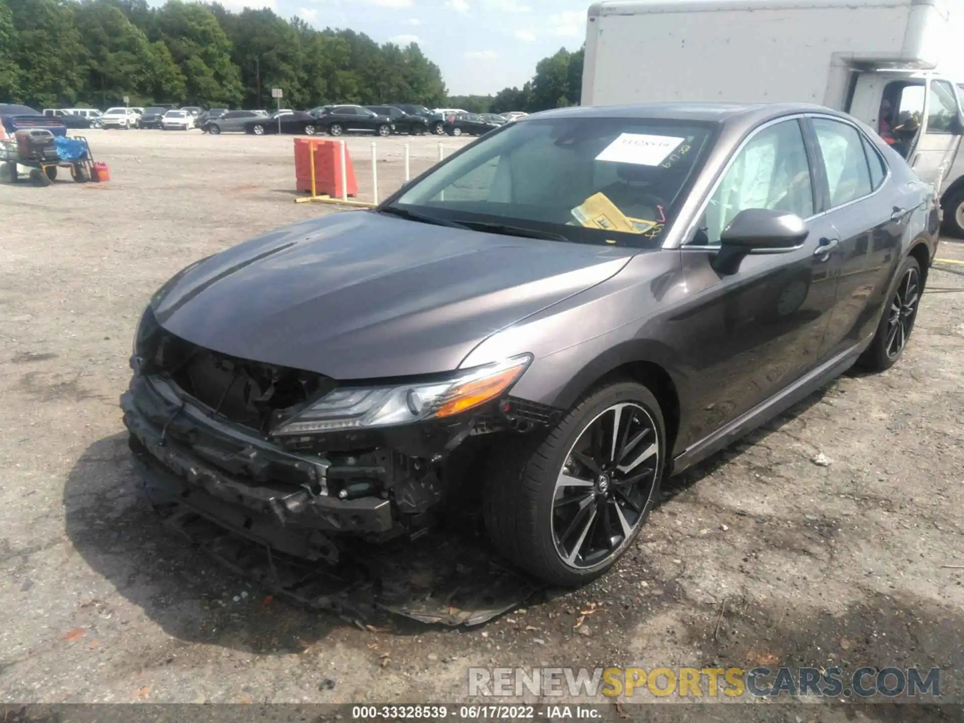 2 Photograph of a damaged car 4T1B61HK2KU714626 TOYOTA CAMRY 2019