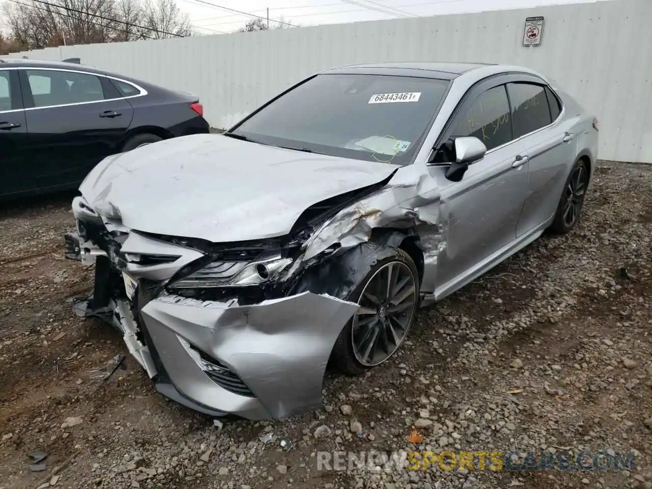 2 Photograph of a damaged car 4T1B61HK2KU755693 TOYOTA CAMRY 2019