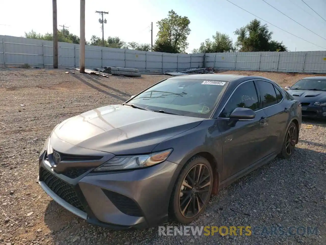 2 Photograph of a damaged car 4T1B61HK2KU763048 TOYOTA CAMRY 2019