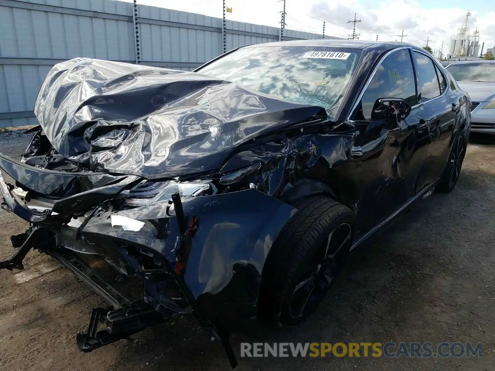 2 Photograph of a damaged car 4T1B61HK2KU765821 TOYOTA CAMRY 2019