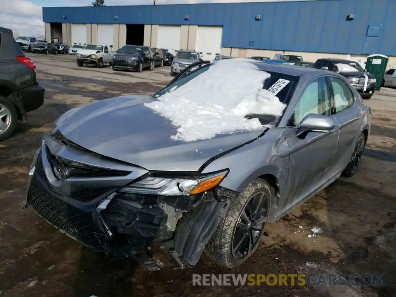 2 Photograph of a damaged car 4T1B61HK2KU767567 TOYOTA CAMRY 2019