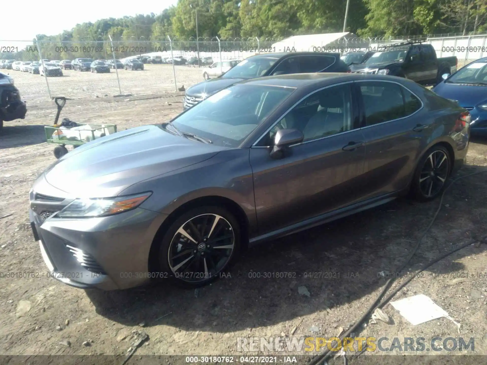 2 Photograph of a damaged car 4T1B61HK2KU779539 TOYOTA CAMRY 2019