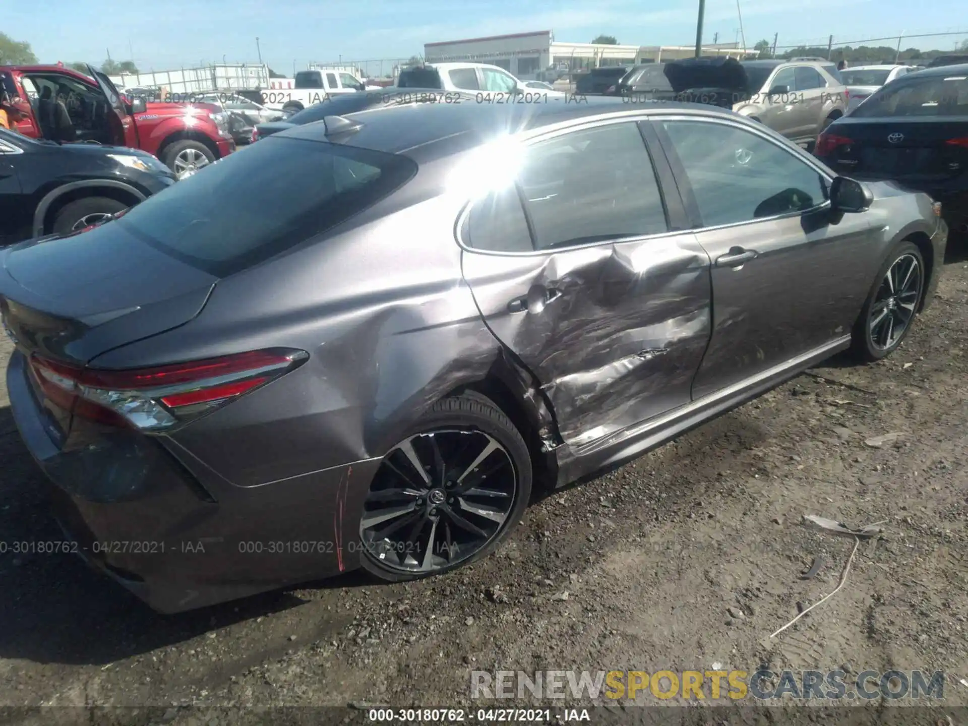 6 Photograph of a damaged car 4T1B61HK2KU779539 TOYOTA CAMRY 2019