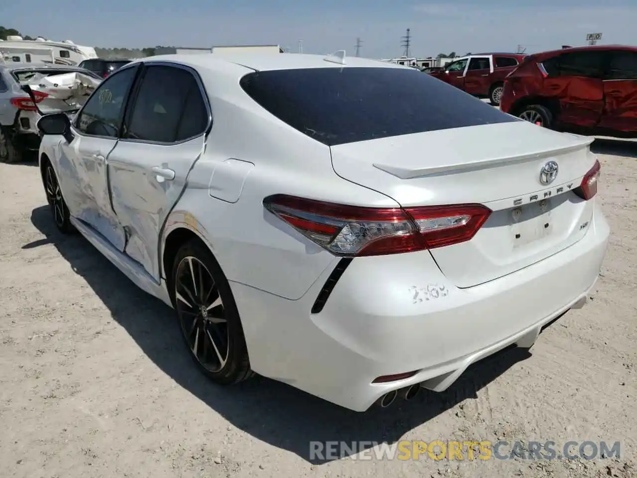 3 Photograph of a damaged car 4T1B61HK2KU791237 TOYOTA CAMRY 2019