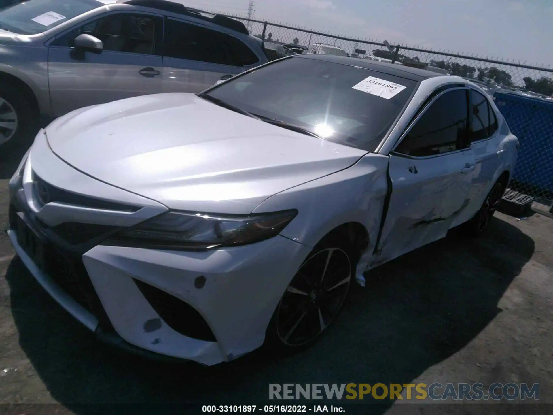 2 Photograph of a damaged car 4T1B61HK2KU797653 TOYOTA CAMRY 2019