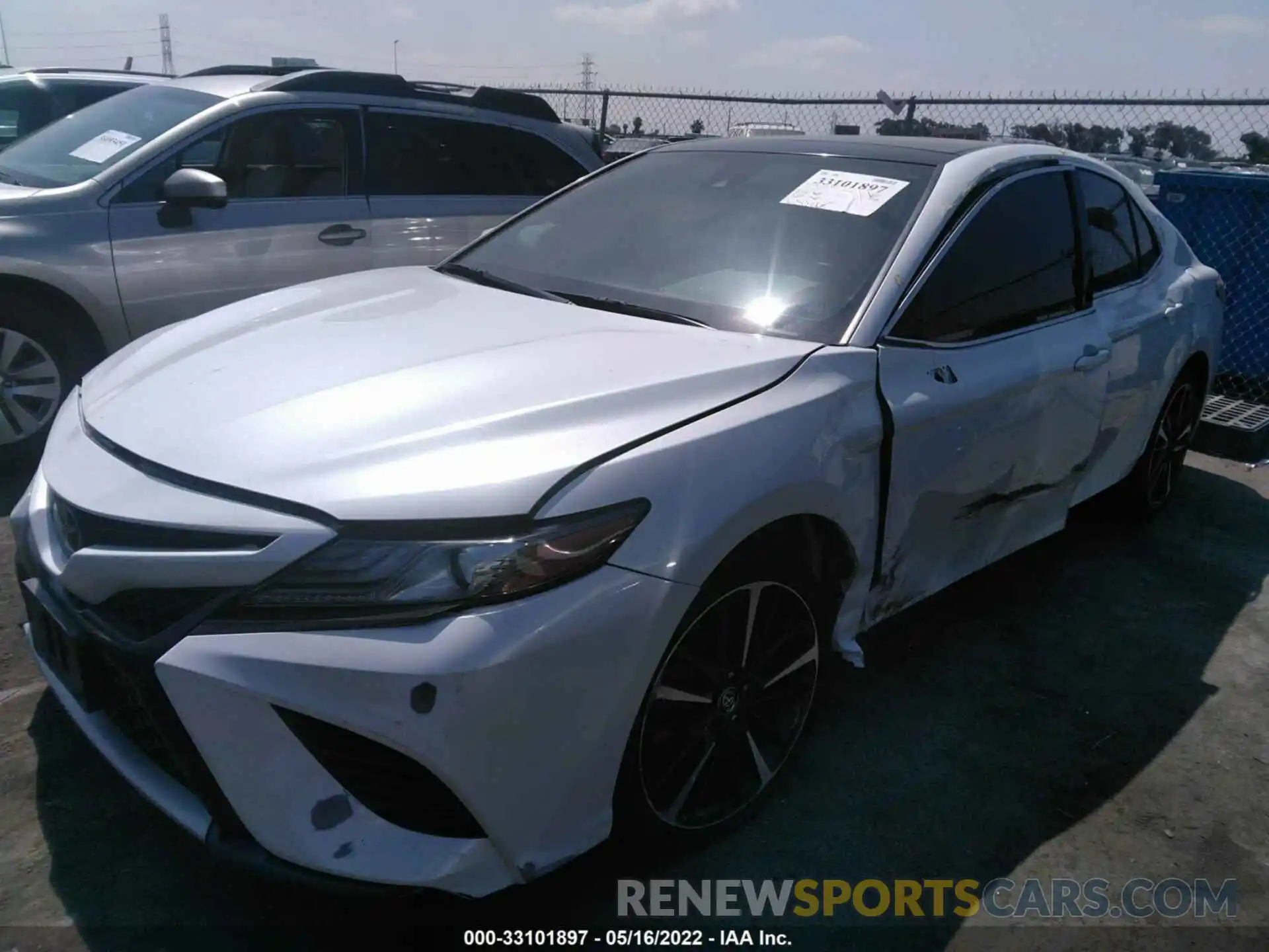 6 Photograph of a damaged car 4T1B61HK2KU797653 TOYOTA CAMRY 2019