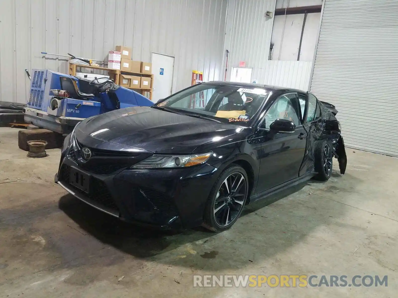 2 Photograph of a damaged car 4T1B61HK2KU813236 TOYOTA CAMRY 2019