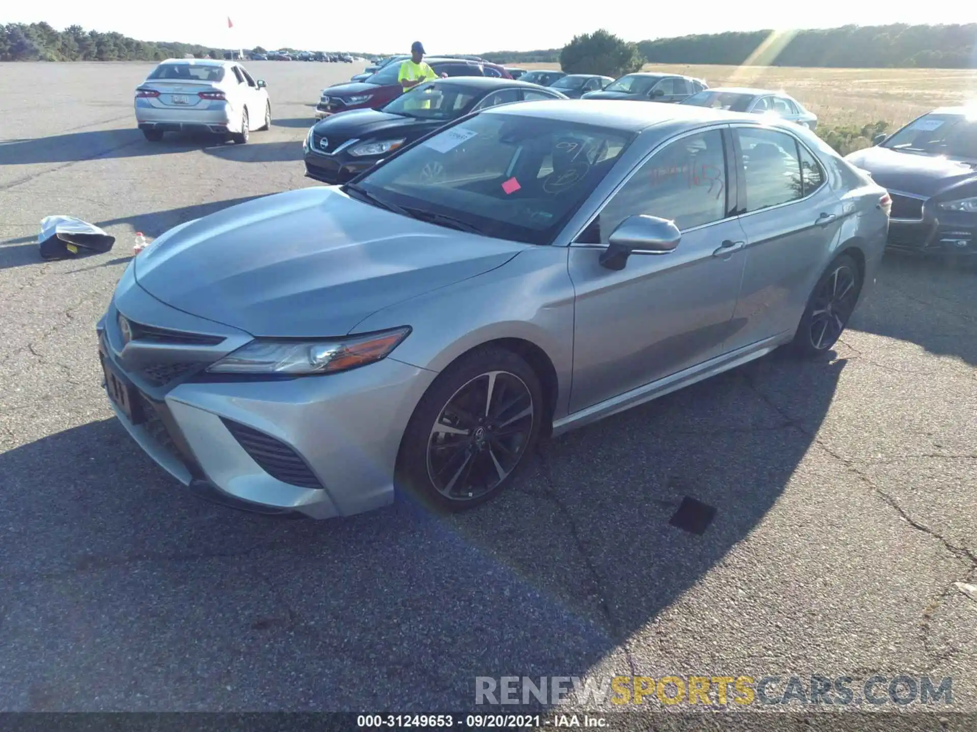 2 Photograph of a damaged car 4T1B61HK2KU837147 TOYOTA CAMRY 2019