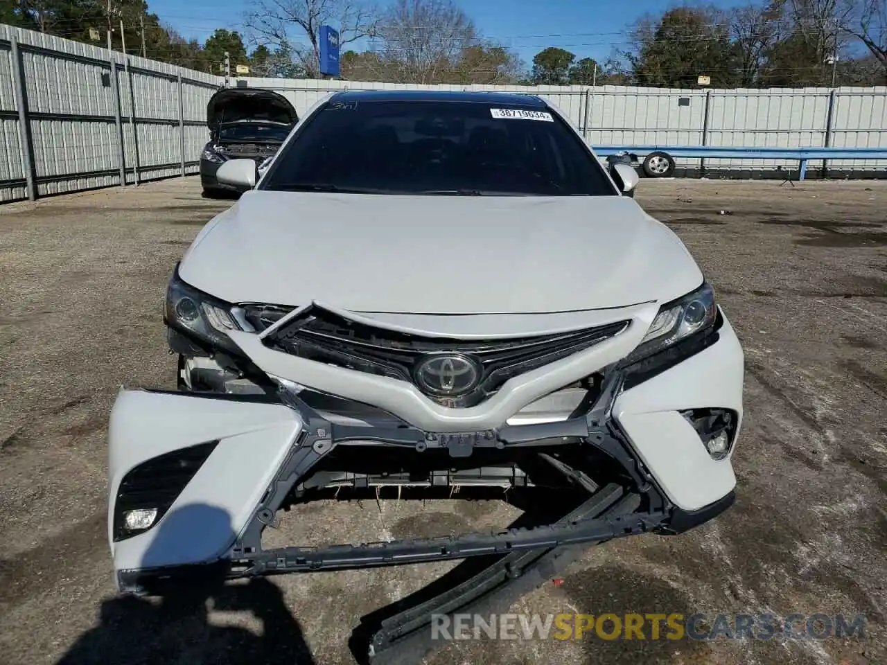 5 Photograph of a damaged car 4T1B61HK2KU838153 TOYOTA CAMRY 2019