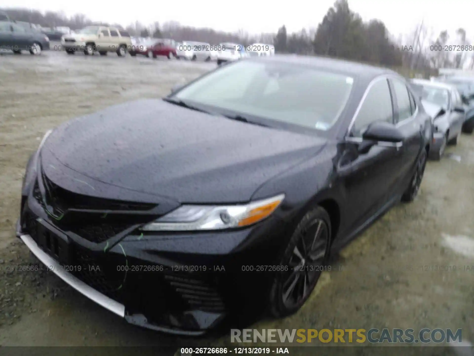 2 Photograph of a damaged car 4T1B61HK2KU841411 TOYOTA CAMRY 2019