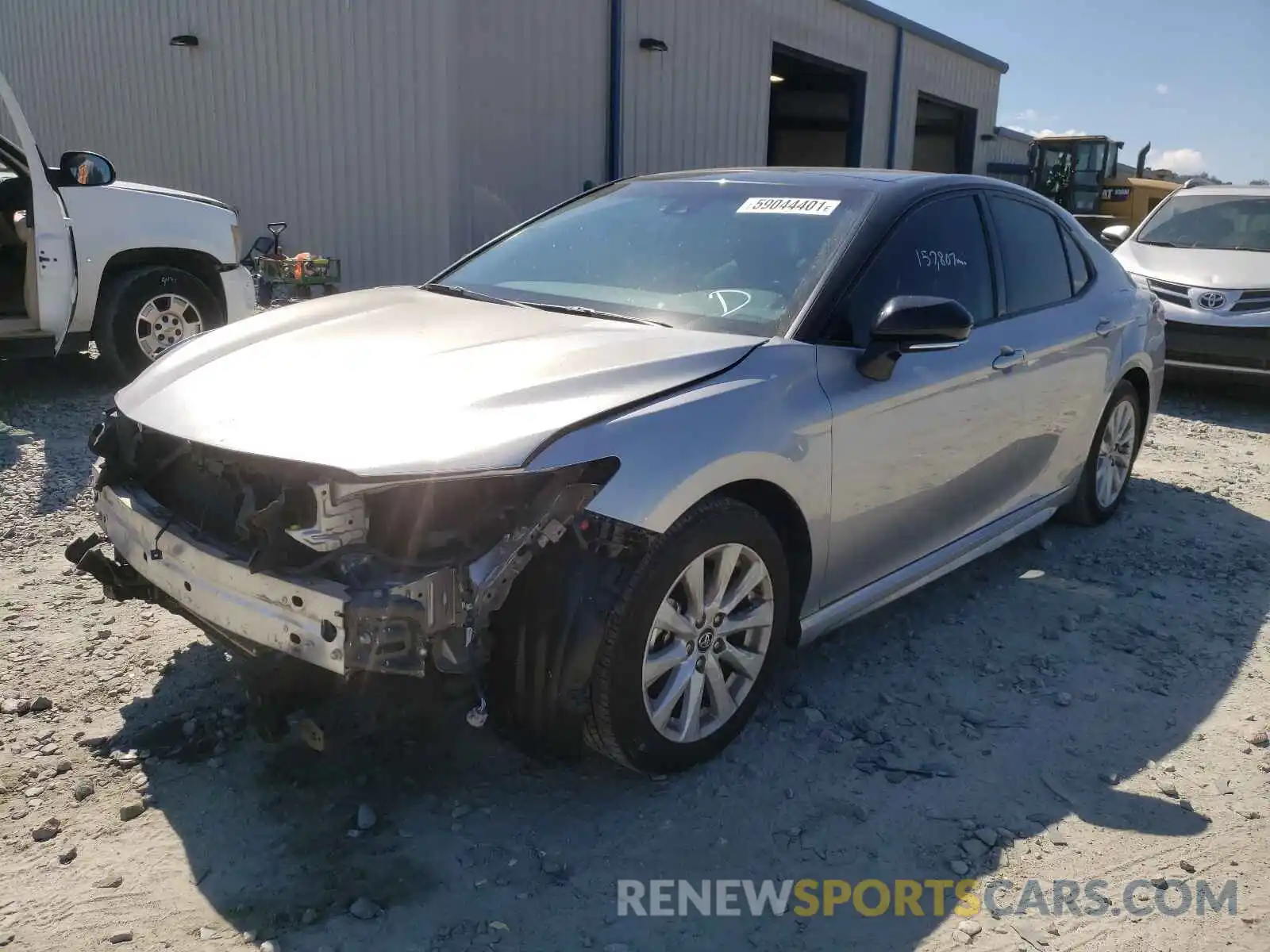 2 Photograph of a damaged car 4T1B61HK3KU160626 TOYOTA CAMRY 2019