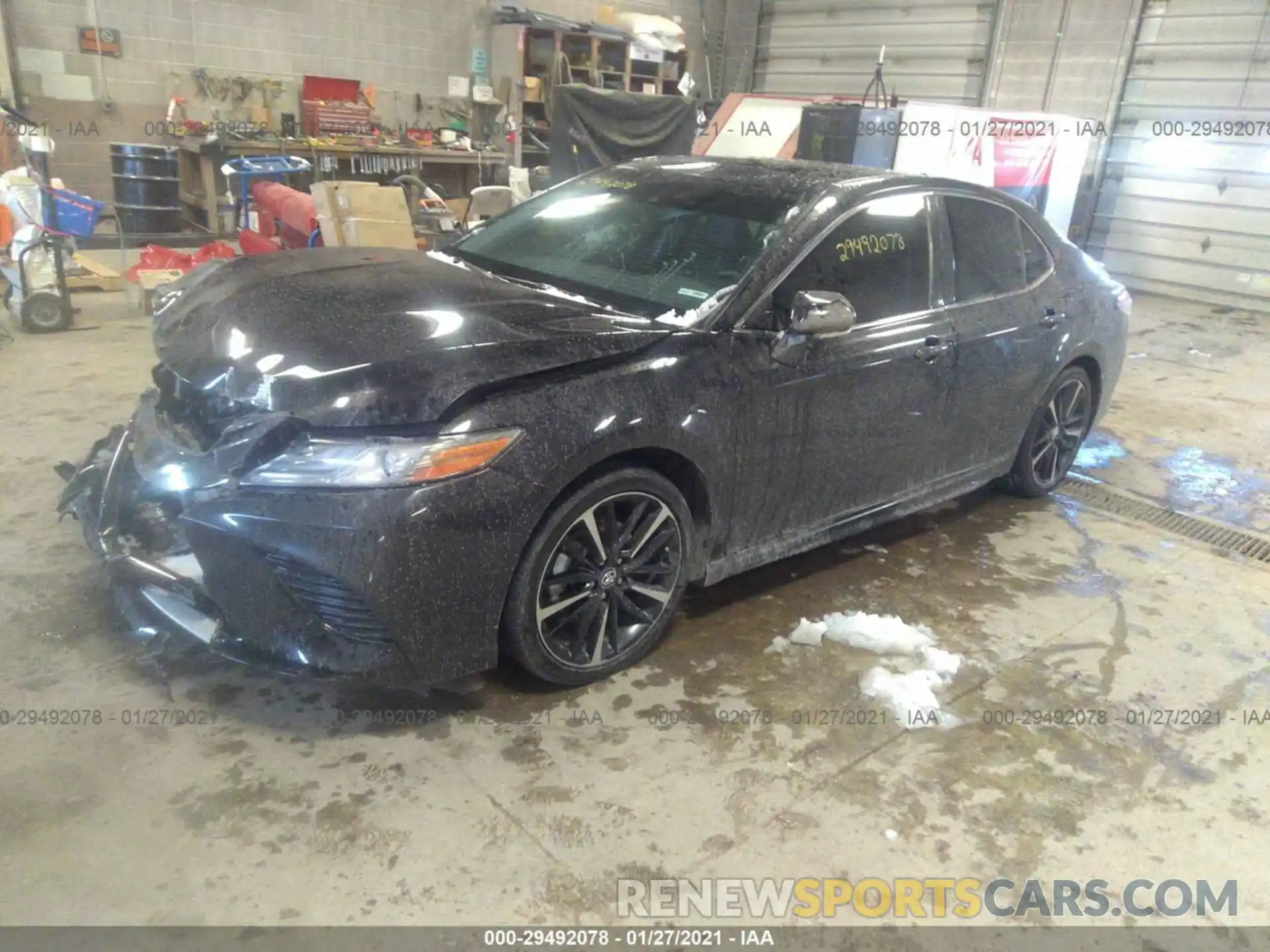 2 Photograph of a damaged car 4T1B61HK3KU207668 TOYOTA CAMRY 2019